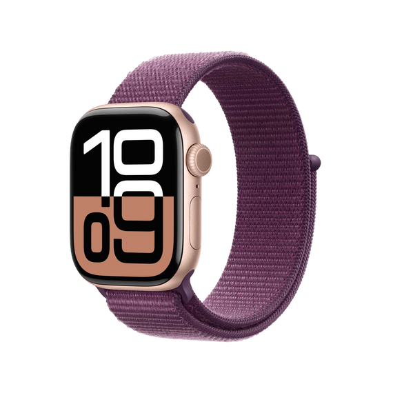 Watch Series 10 LTE - 42 mm - Rose Gold Aluminium-Sport Loop