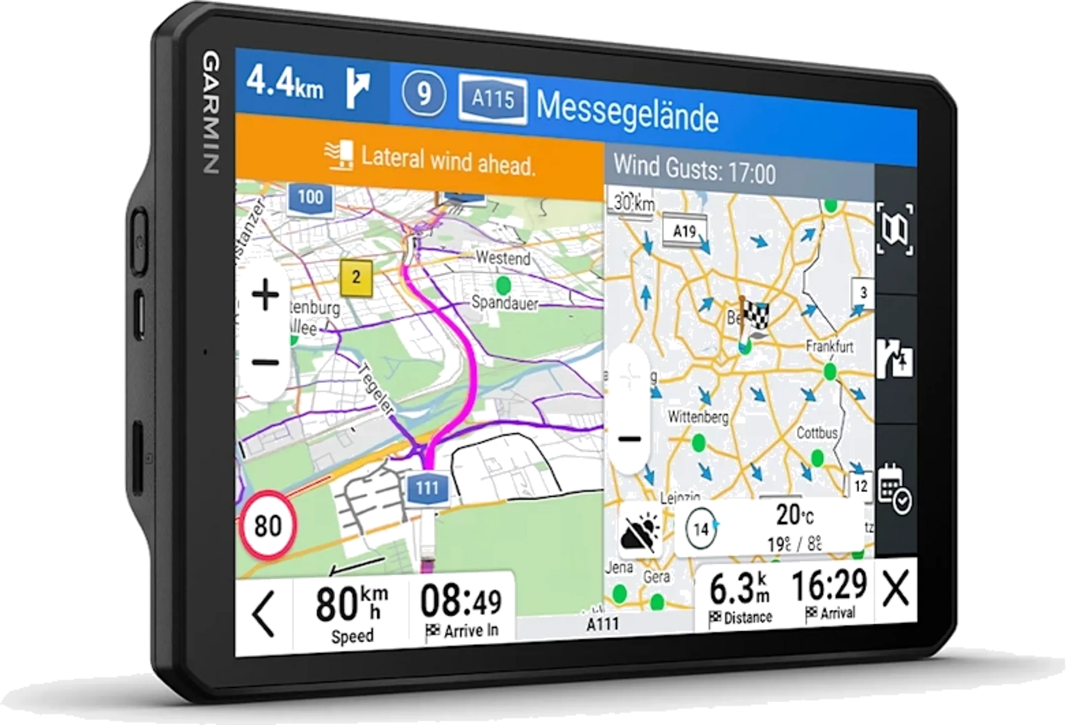 Garmin Dezl LGV1020 GPS voor zware vrachtvoertuigen - 10 inch image