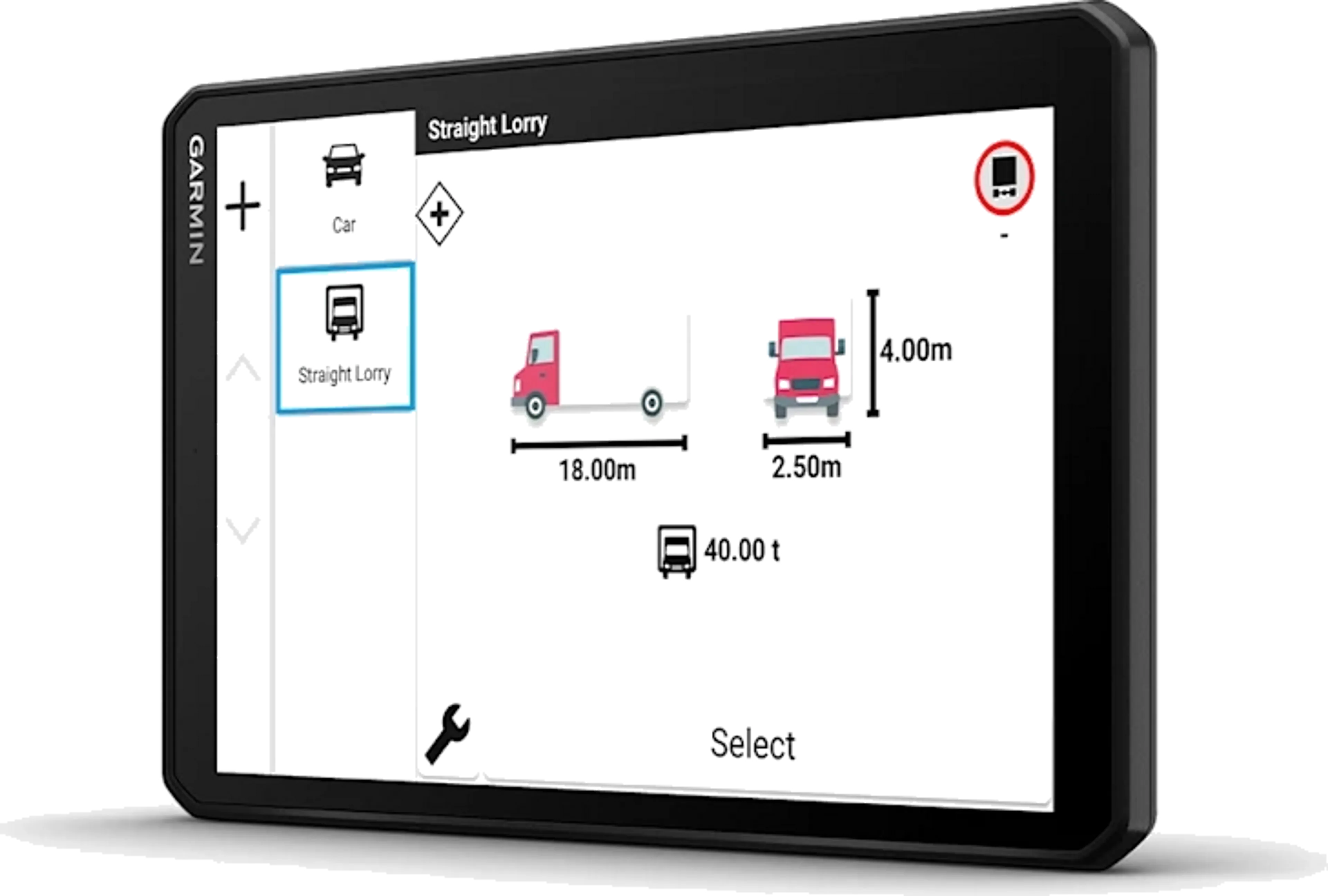 Garmin Dezl LGV1020 GPS poids lourd - 10 pouces image