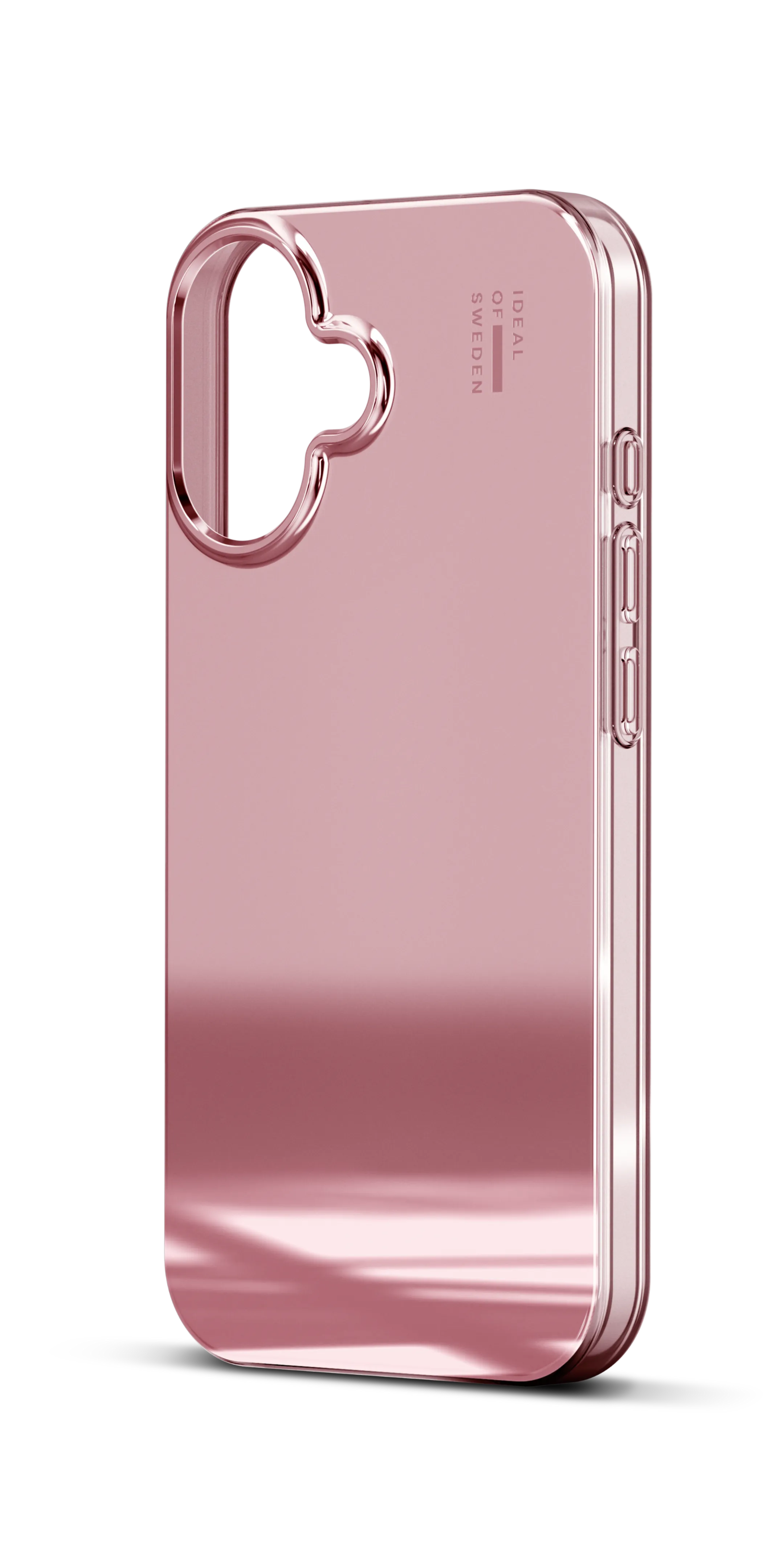Mirror backcover Magsafe voor iPhone 16 - Pink