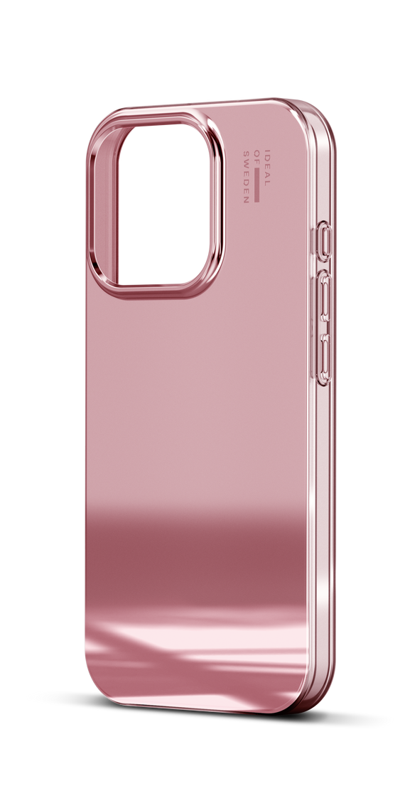 Mirror backcover met Magsafe voor iPhone 16 Pro - Pink