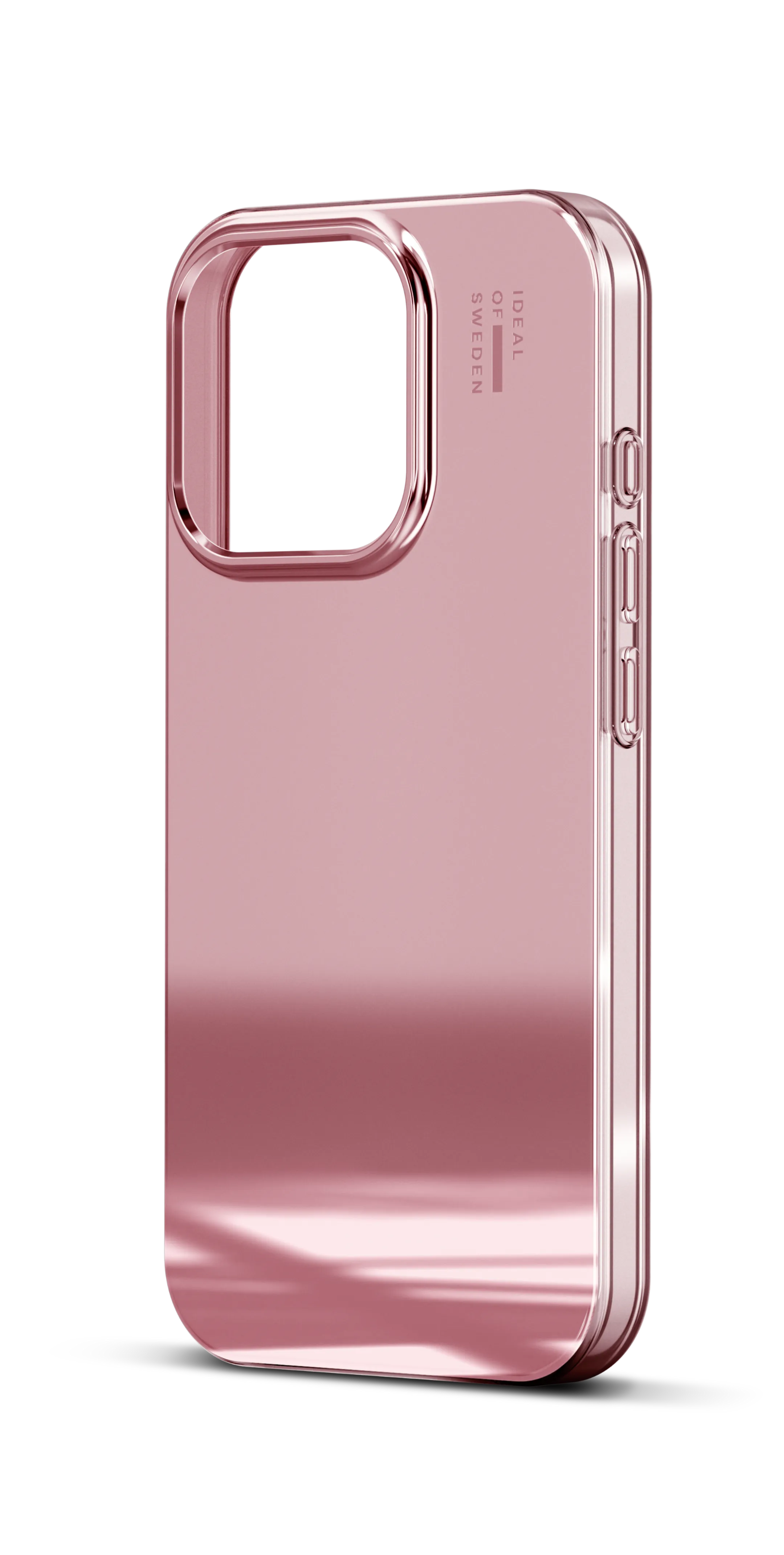 Mirror backcover met Magsafe voor iPhone 16 Pro max - Pink