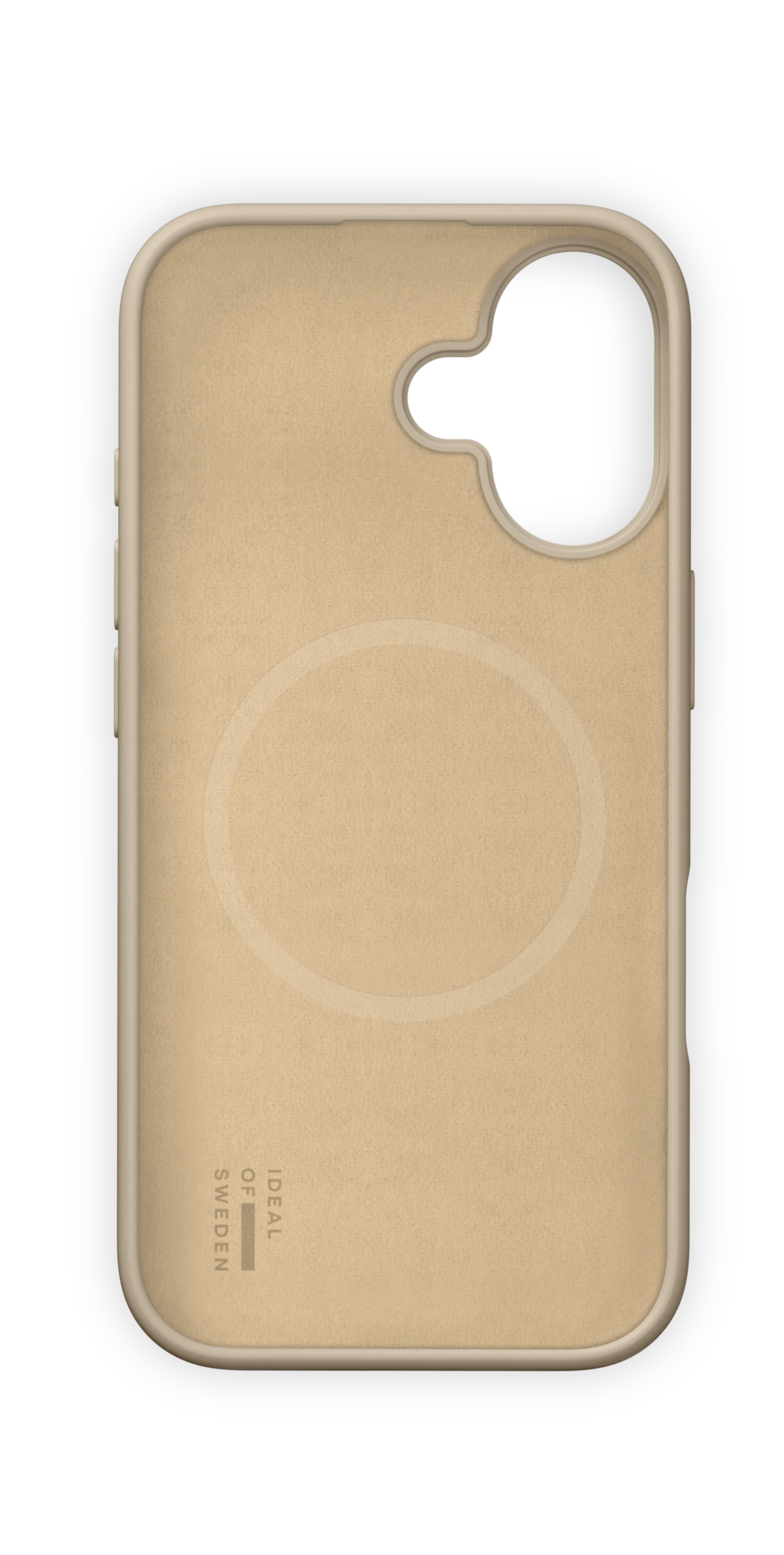 iDeal of Sweden Silicone backcover met MagSafe voor iPhone 16 - Beige image