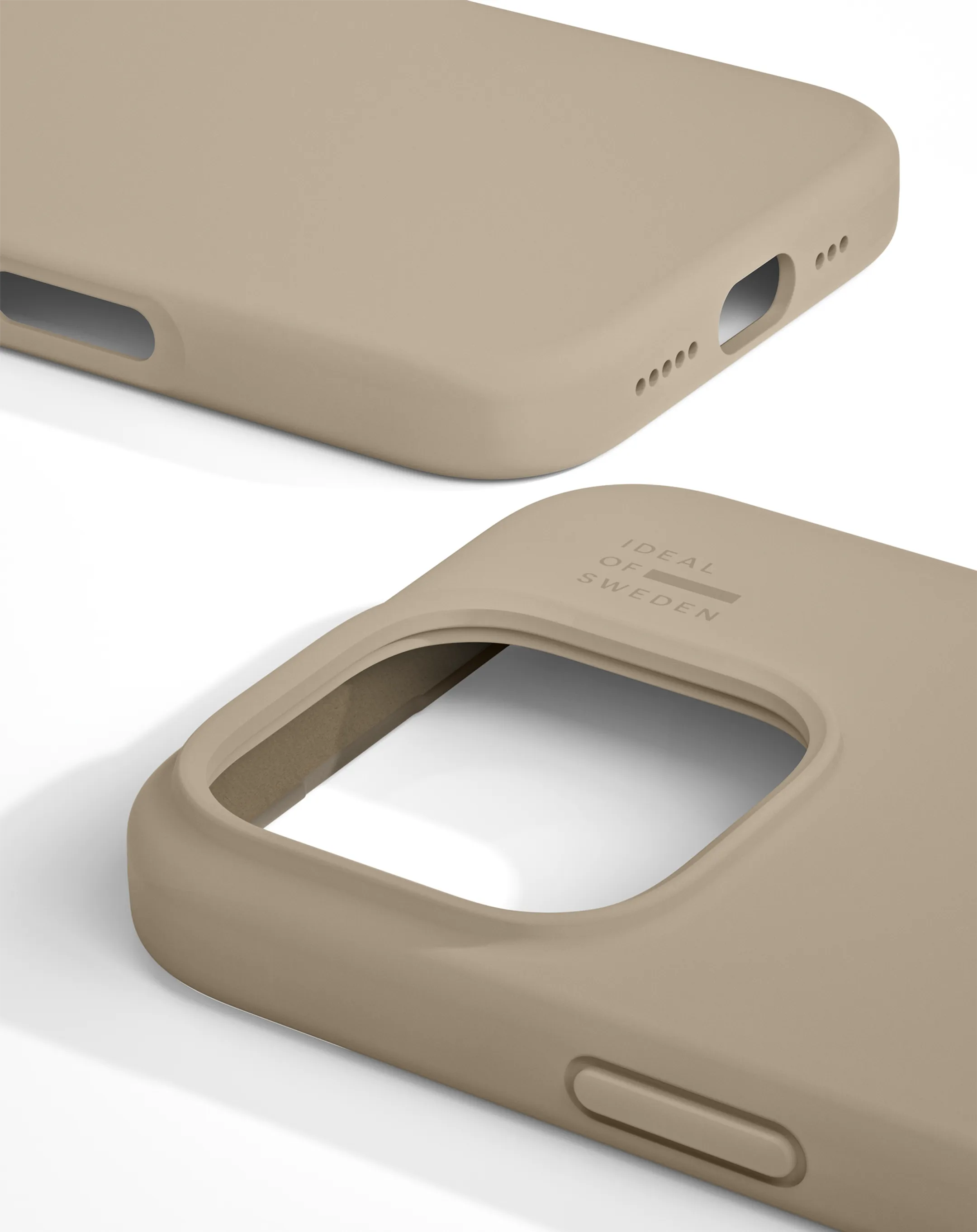 iDeal of Sweden Silicone backcover met MagSafe voor iPhone 16 Pro - Beige image