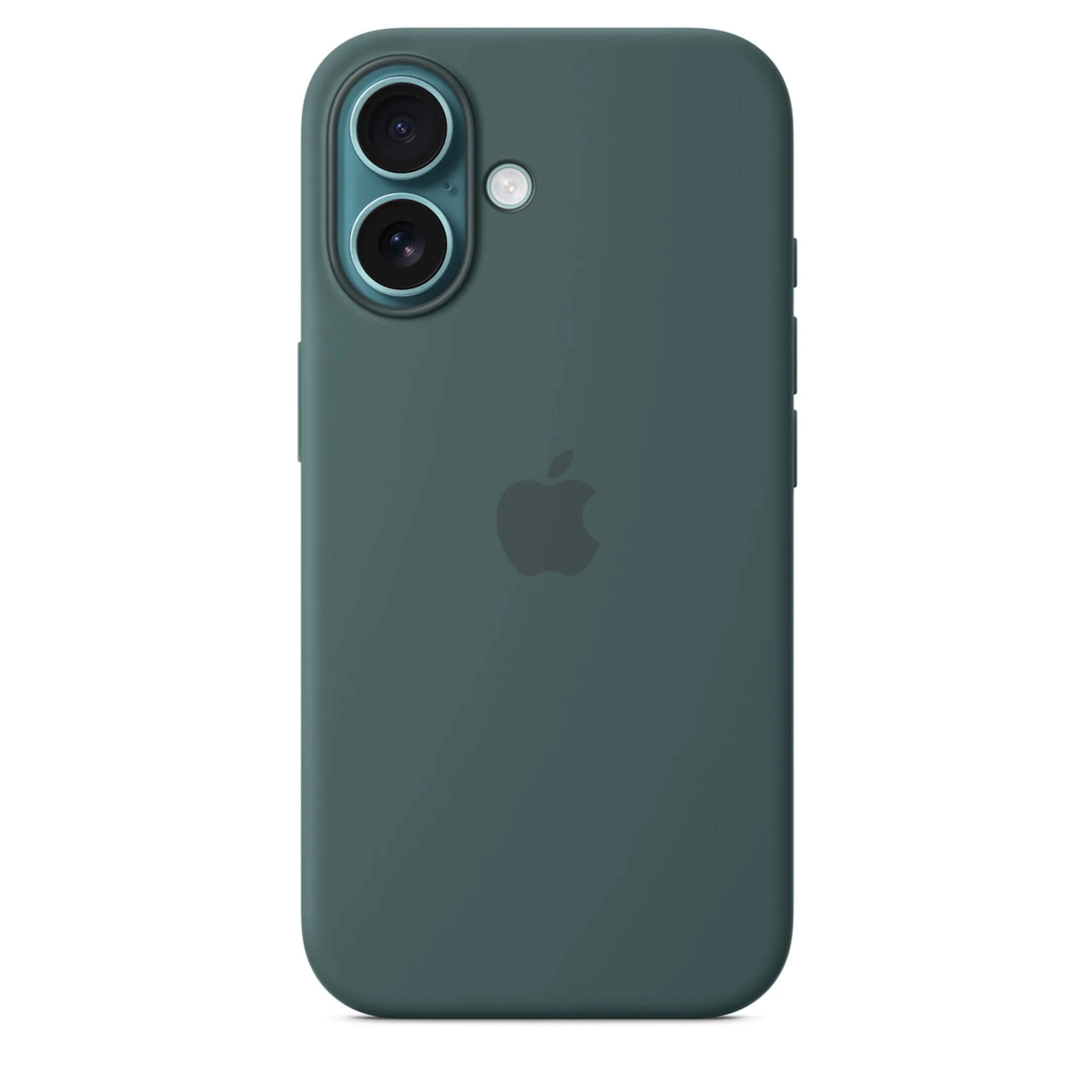 Apple Coque silicone avec MagSafe pour iPhone 16 - Lake Green image