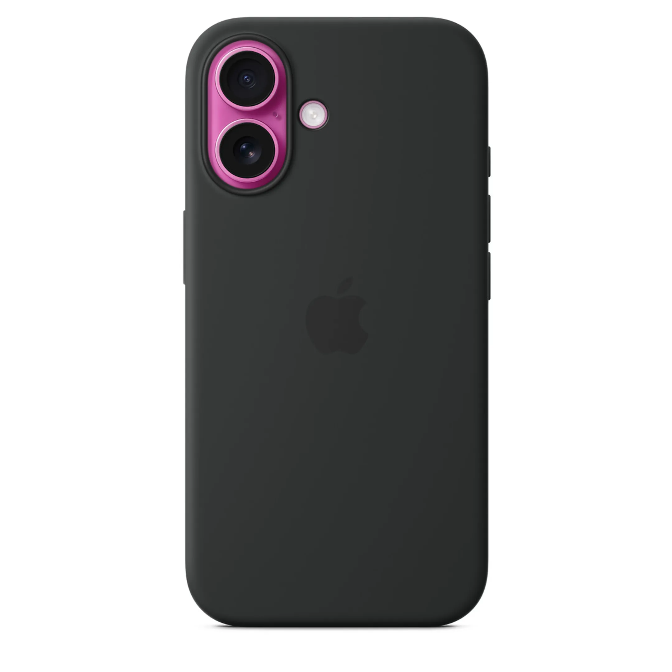 Apple Silicone cover met MagSafe voor iPhone 16 Plus - Black image