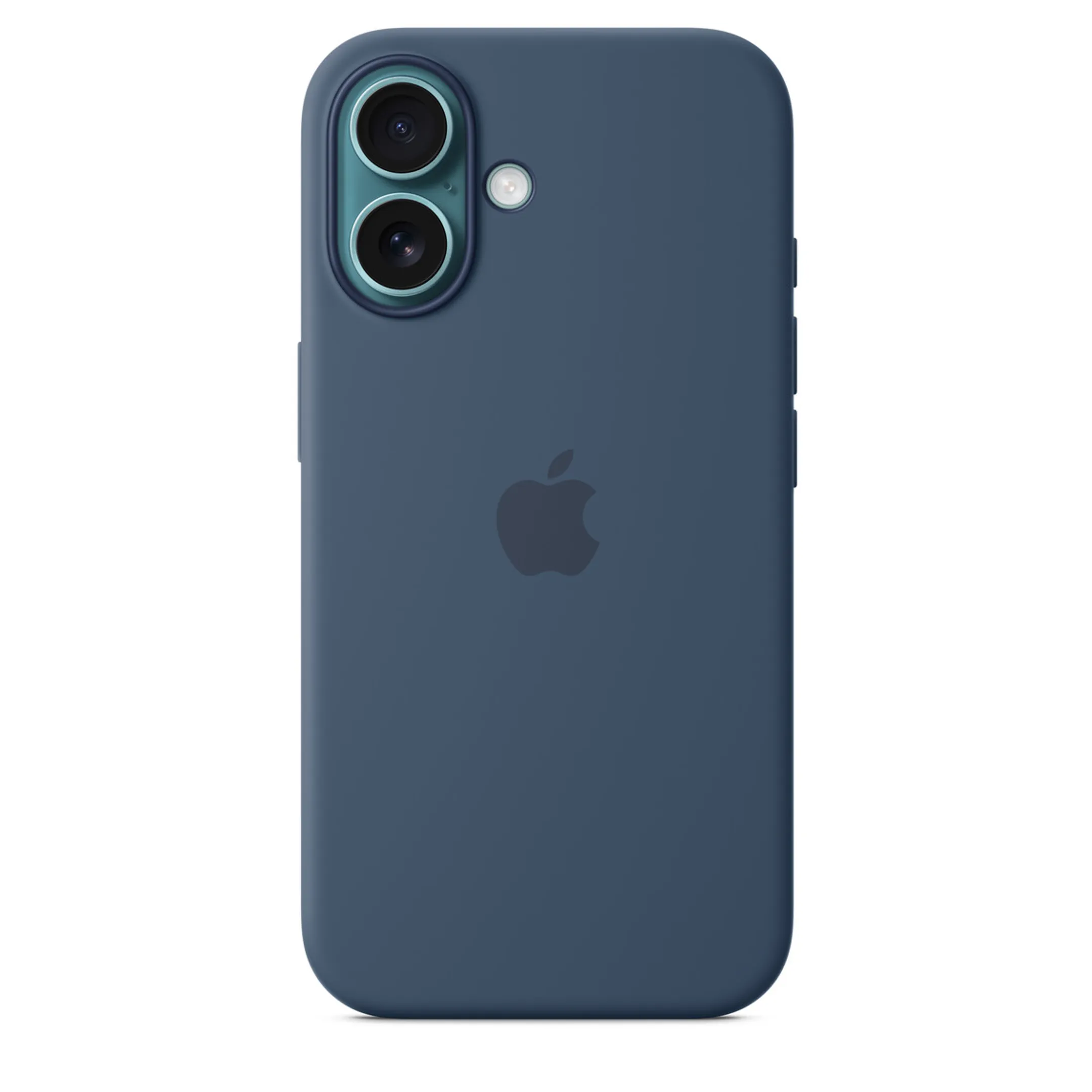 Apple Silicone cover met MagSafe voor iPhone 16 Plus - Denim image