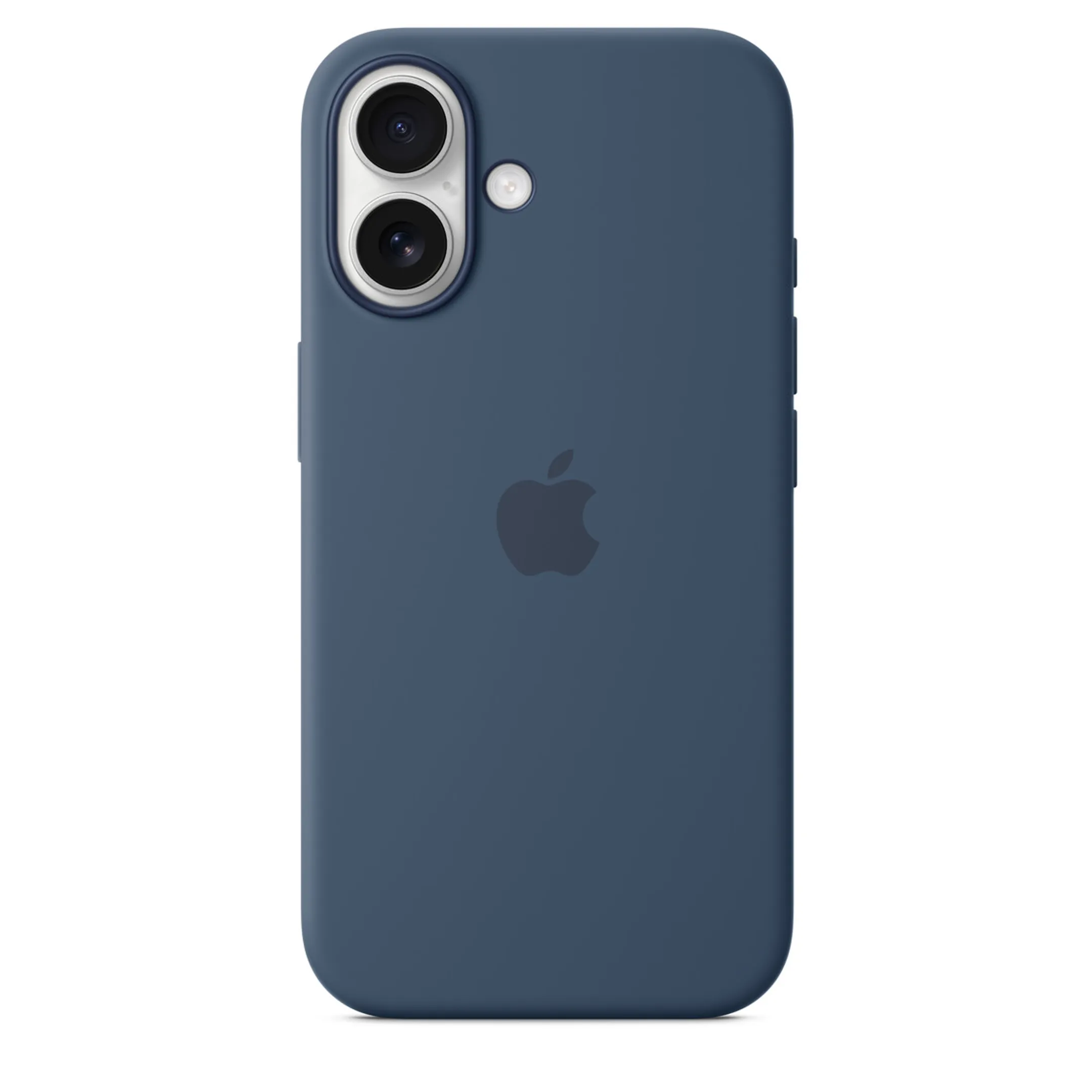 Apple Silicone cover met MagSafe voor iPhone 16 Plus - Denim image