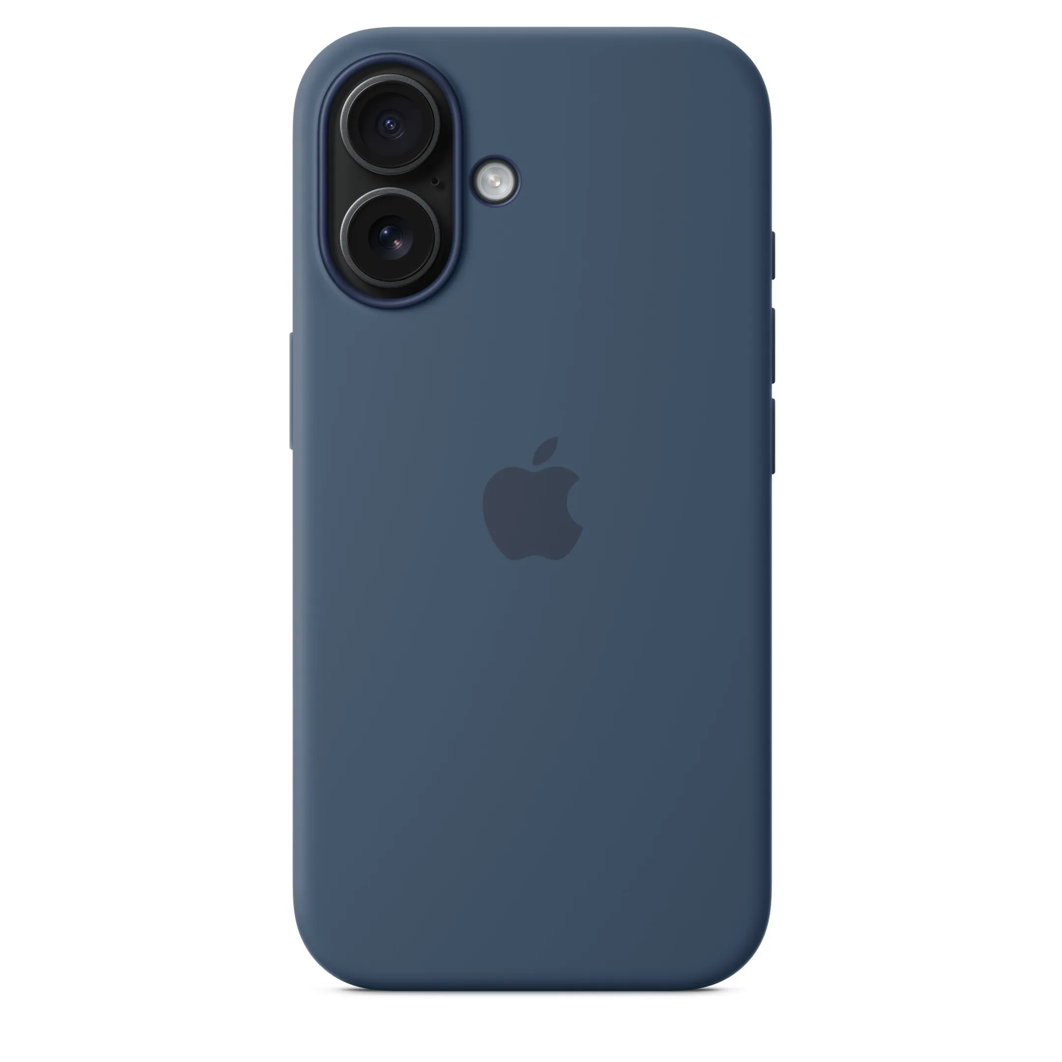 Apple Silicone cover met MagSafe voor iPhone 16 Plus - Denim image