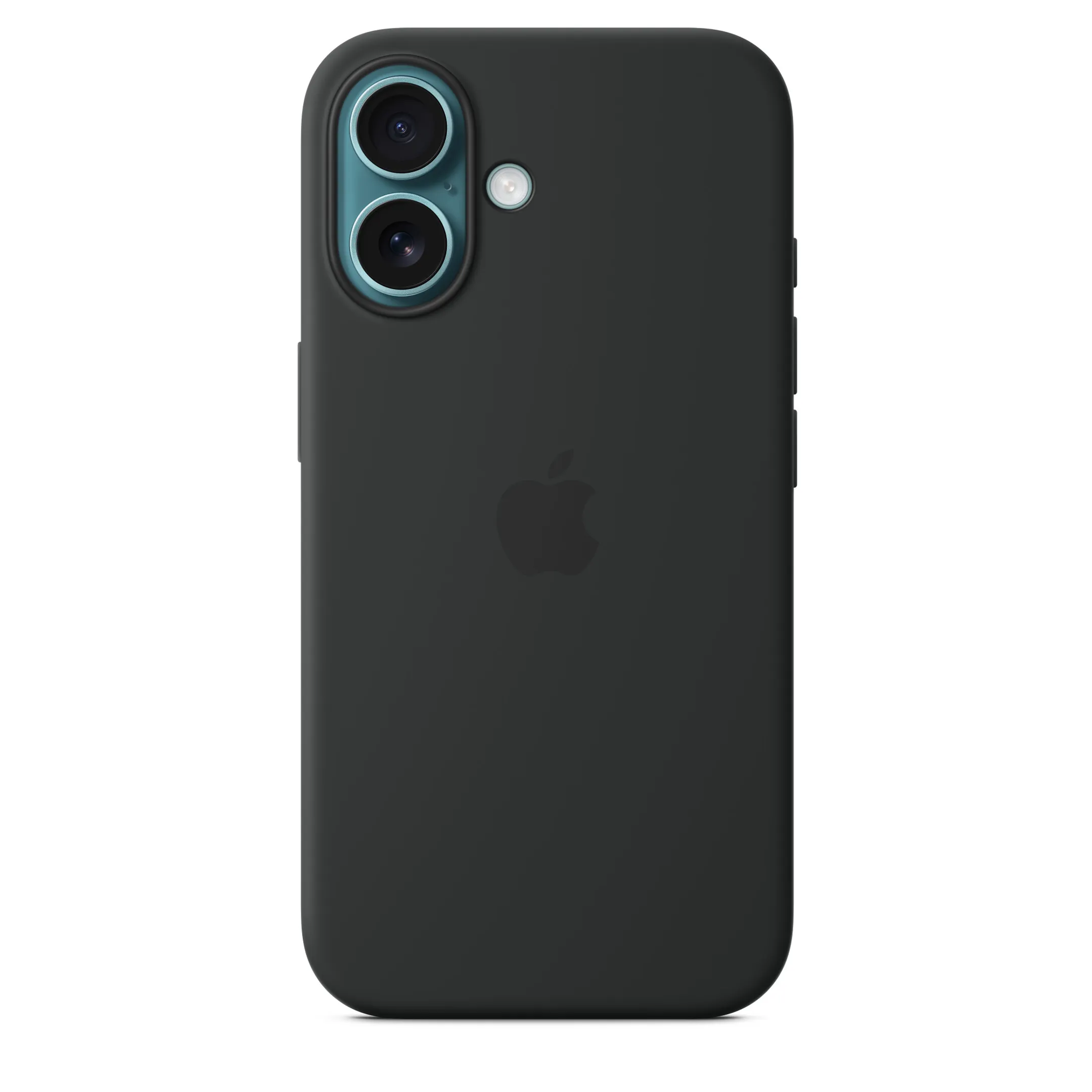 Apple Silicone cover met MagSafe voor iPhone 16 - Black image