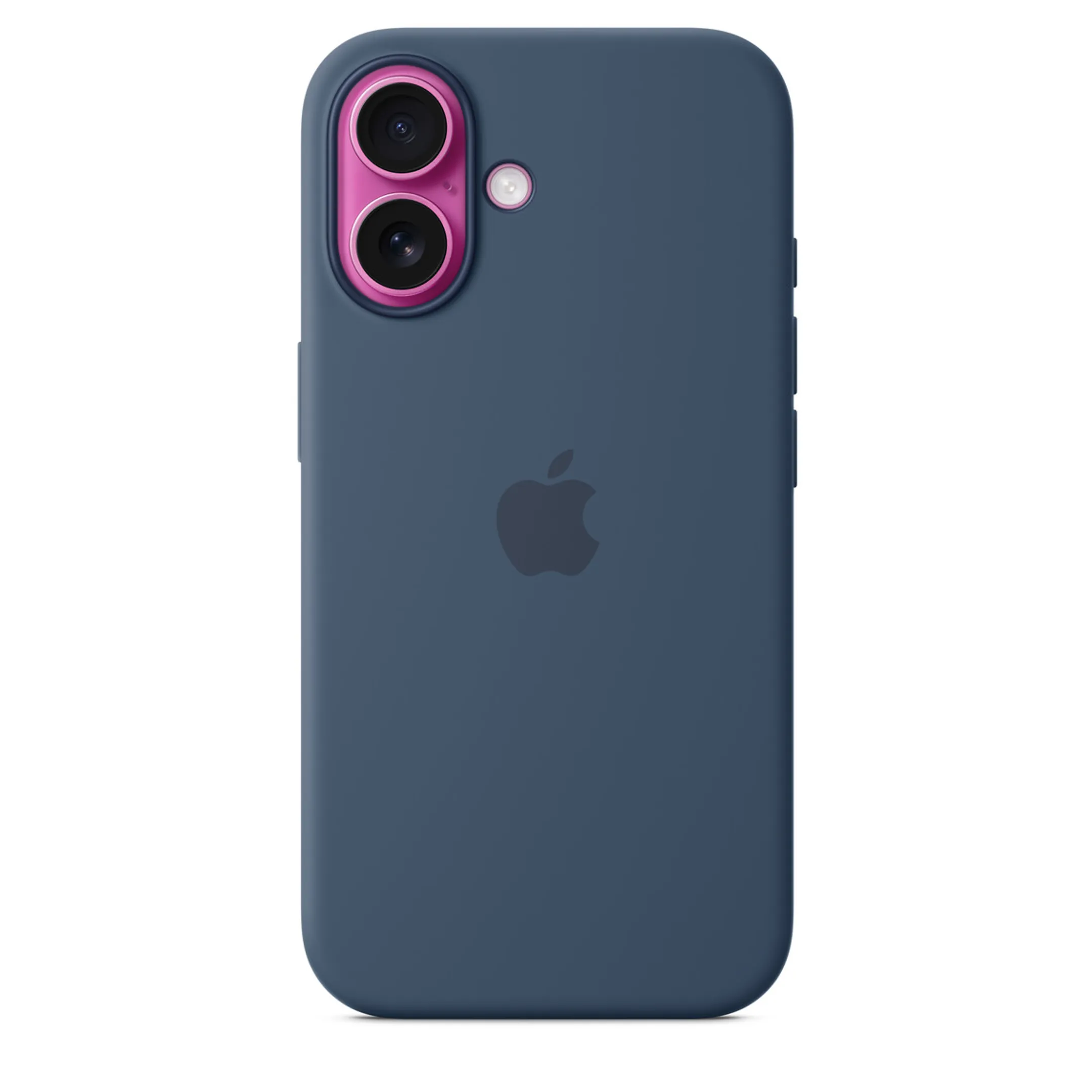 Apple Silicone cover met MagSafe voor iPhone 16 -Denim  image