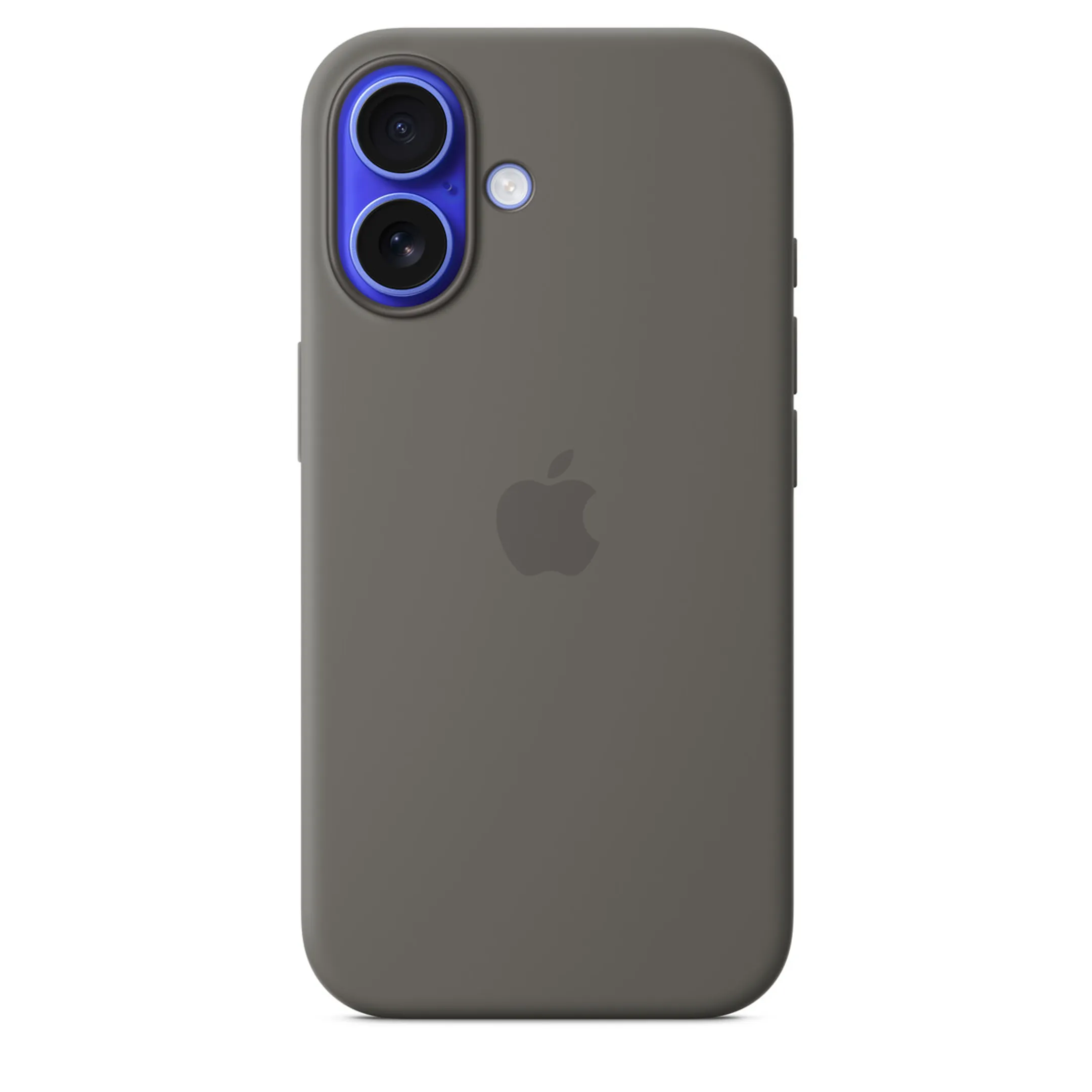 Apple Silicone cover met MagSafe voor iPhone 16 - Stone Gray image