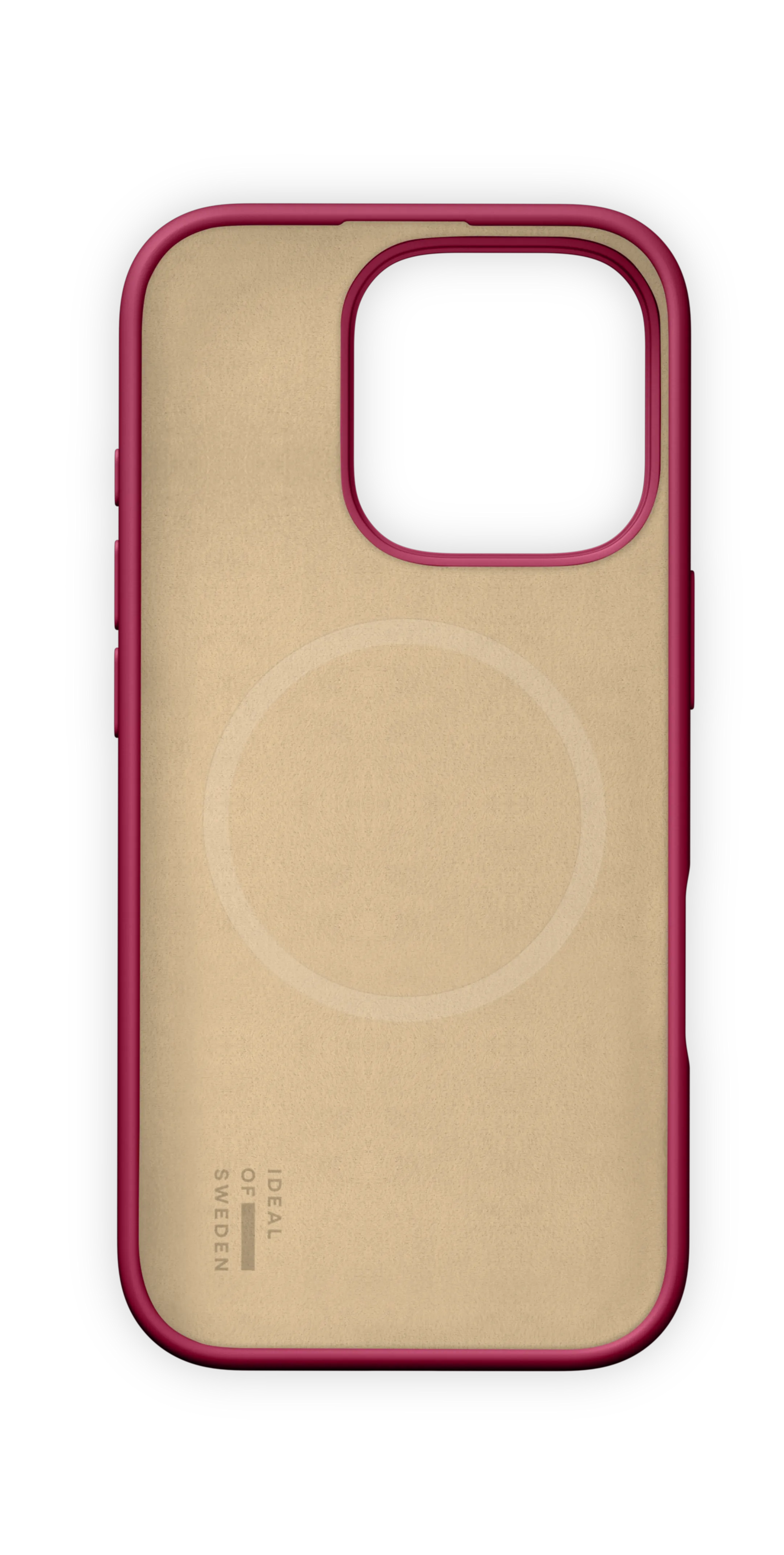 iDeal of Sweden Silicone backcover met MagSafe voor iPhone 16 Pro Max - Cranberry image