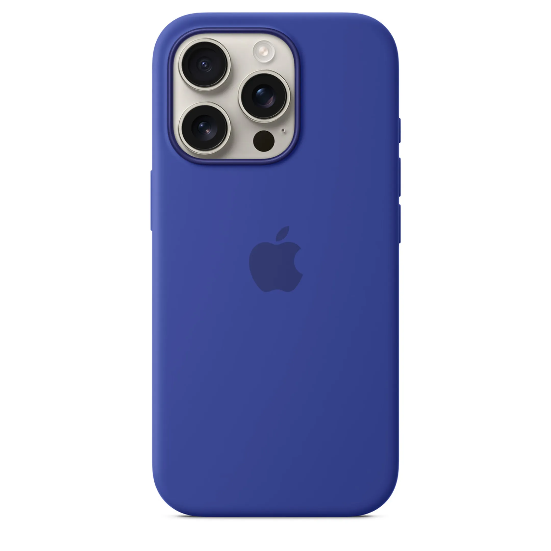 Apple Silicone case met MagSafe voor iPhone 16 Pro - Ultramarine image
