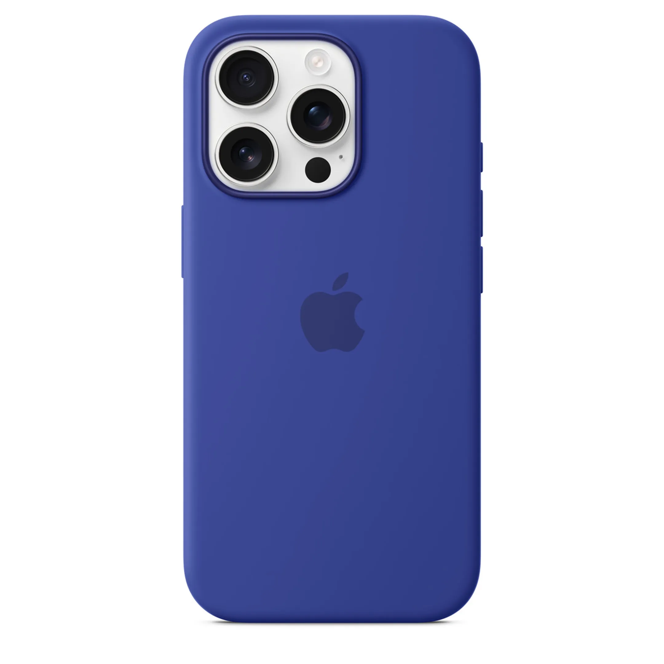 Apple Silicone case met MagSafe voor iPhone 16 Pro - Ultramarine image