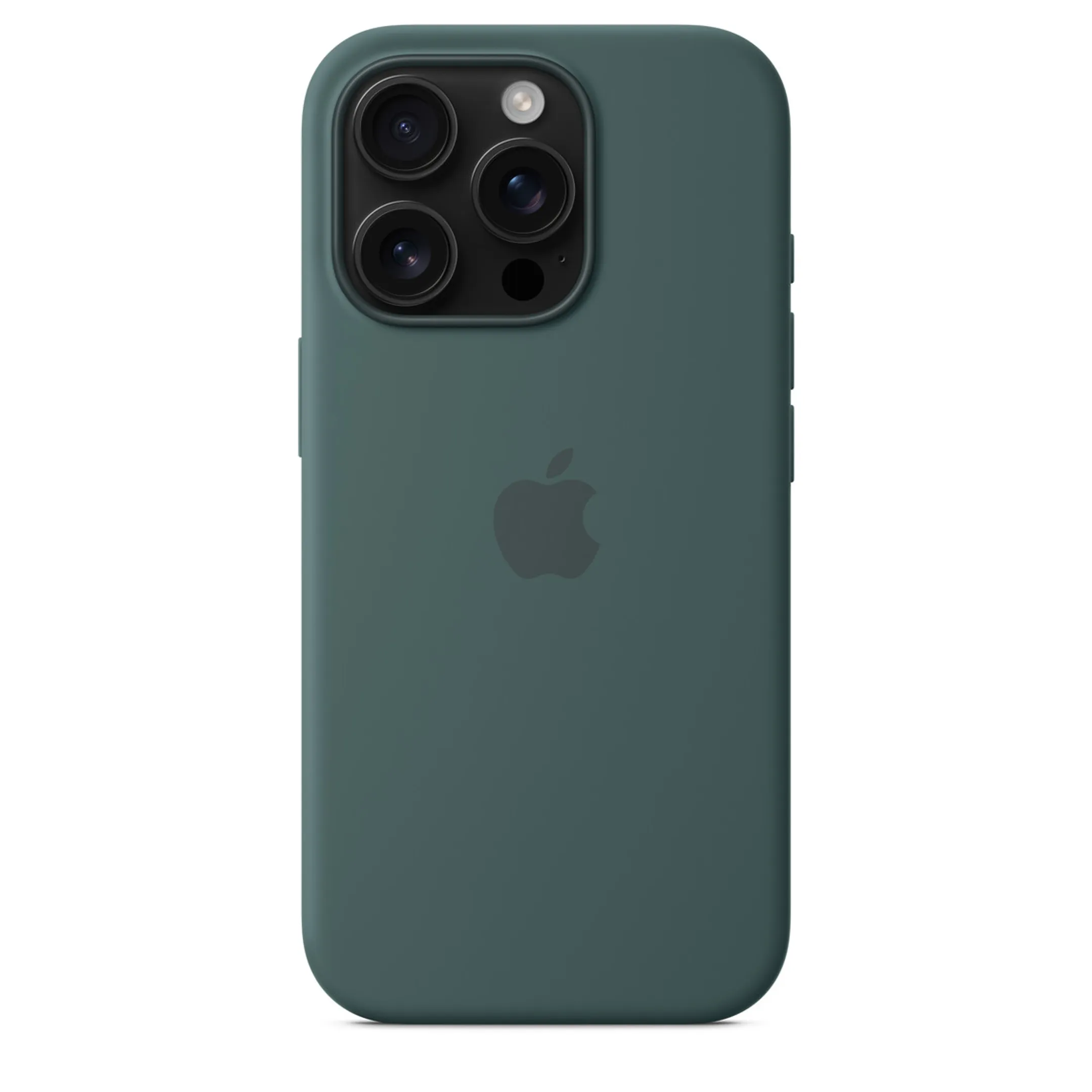Apple Coque en silicone avec MagSafe pour iPhone 16 Pro - Lake Green image