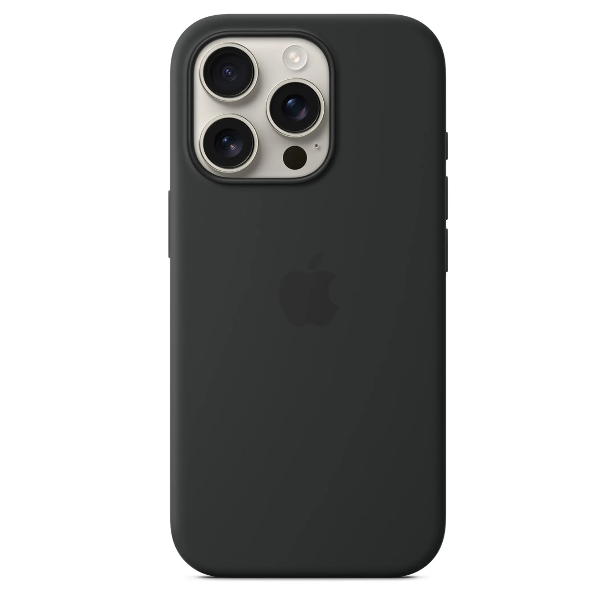 Apple Coque en silicone avec MagSafe pour iPhone 16 Pro Max - Black image