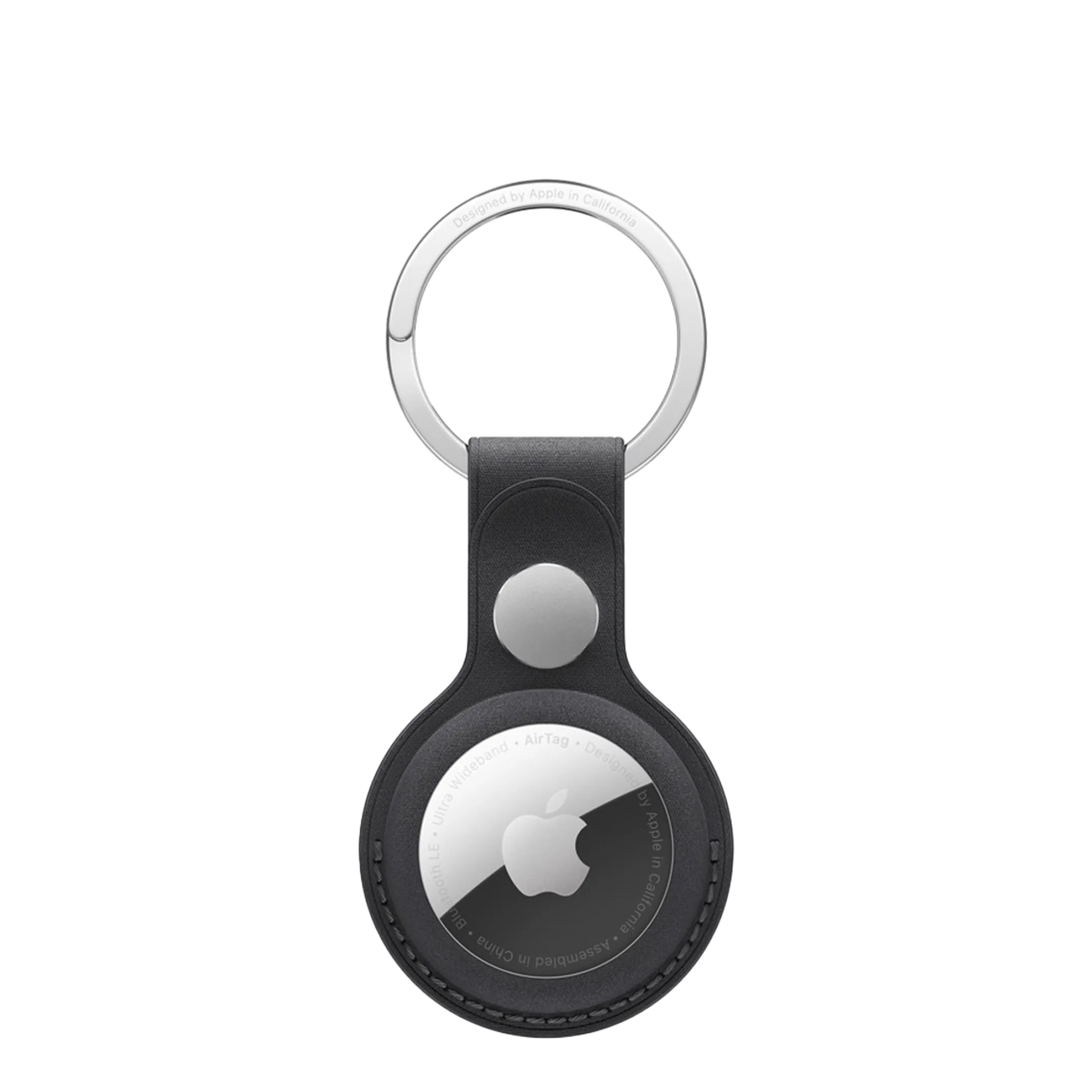 AirTag FineWoven Key Ring - Black