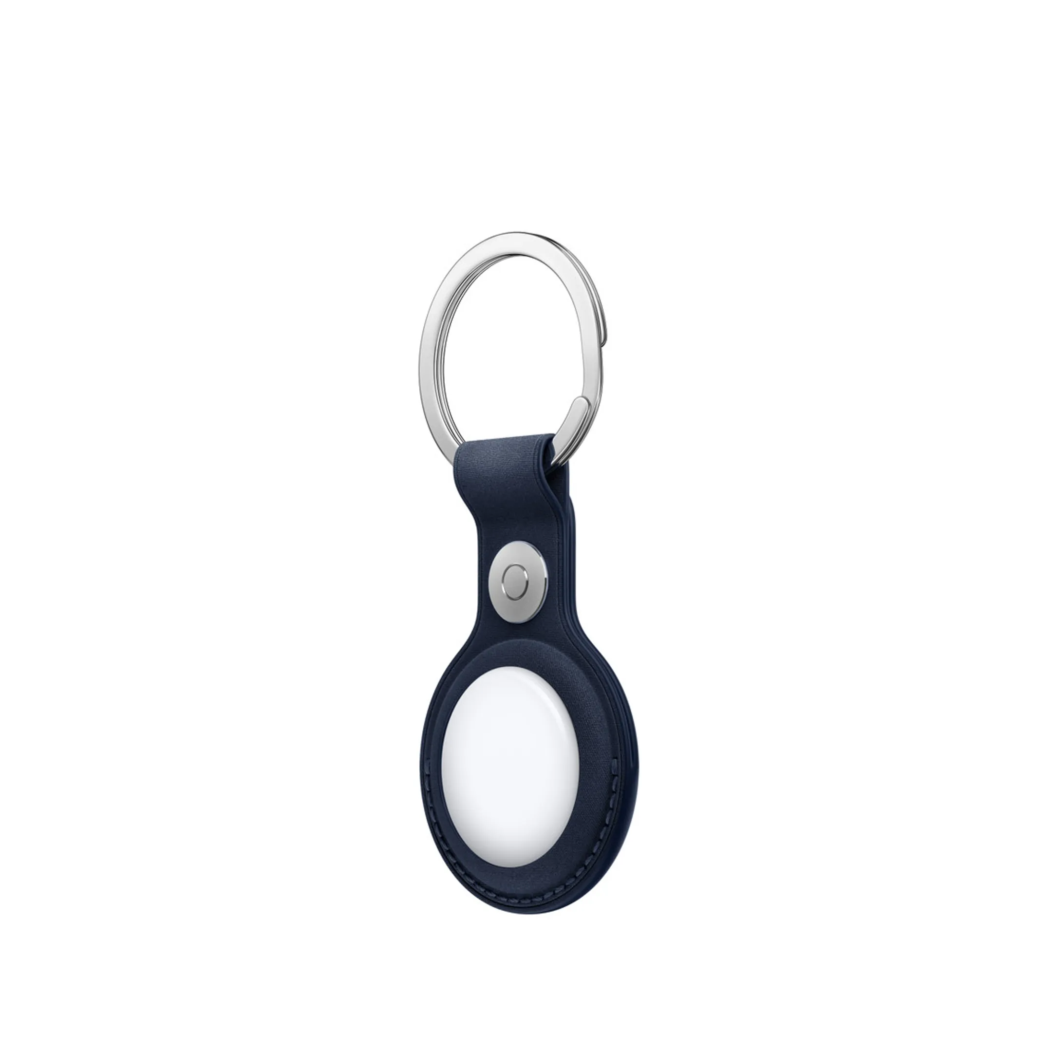 Apple AirTag FineWoven Key Ring - Deep Blue image