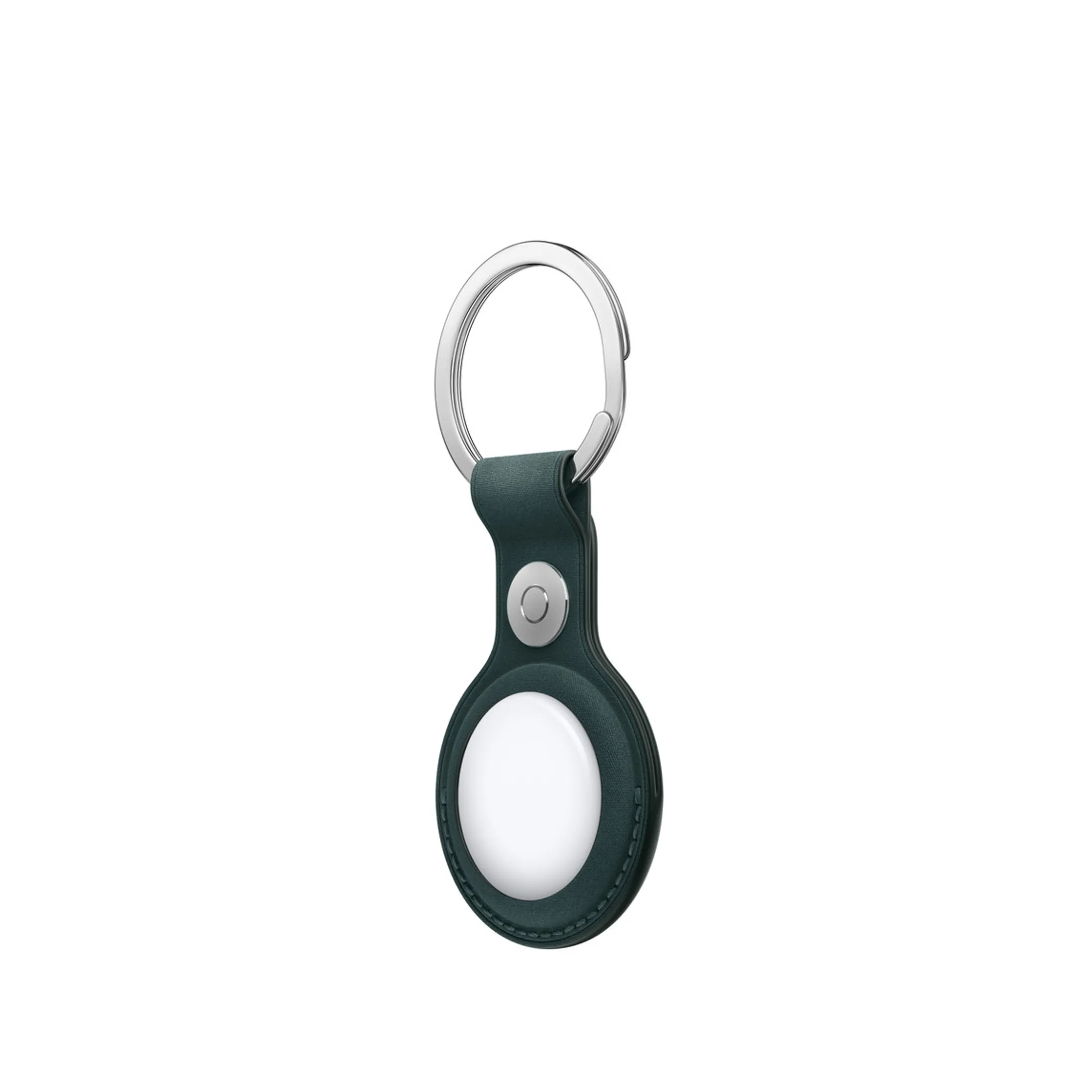 Apple AirTag FineWoven Key Ring - Dark Green image