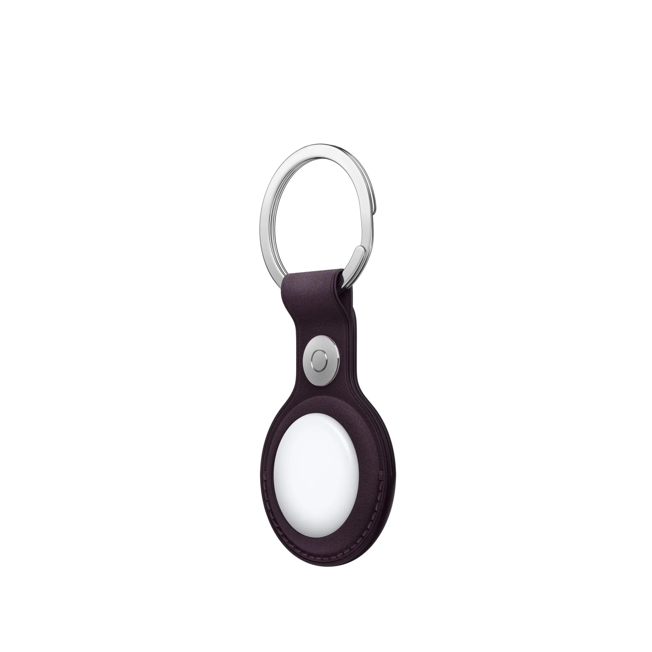 Apple AirTag FineWoven Key Ring - Blackberry image