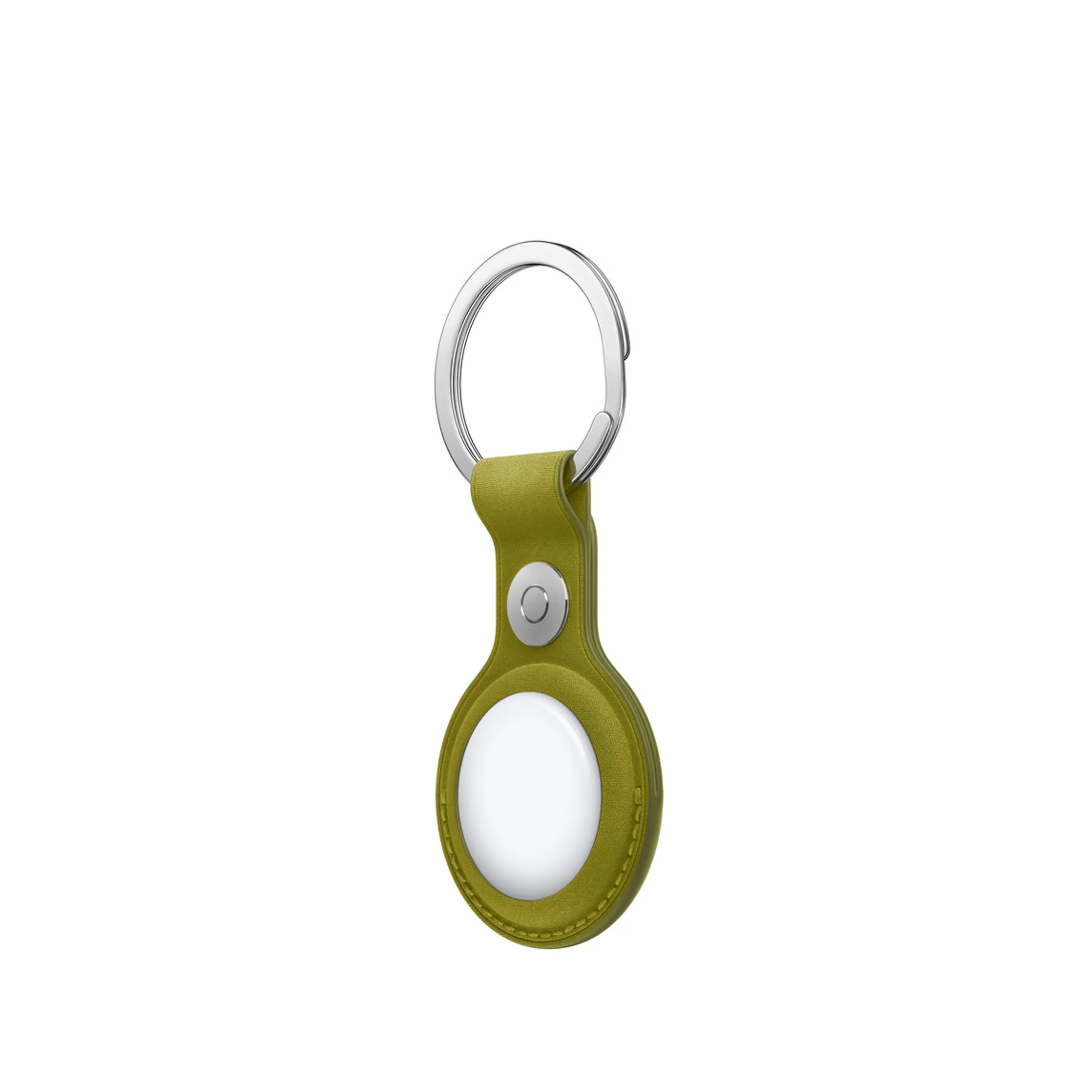 Apple AirTag FineWoven Key Ring - Chartreuse image