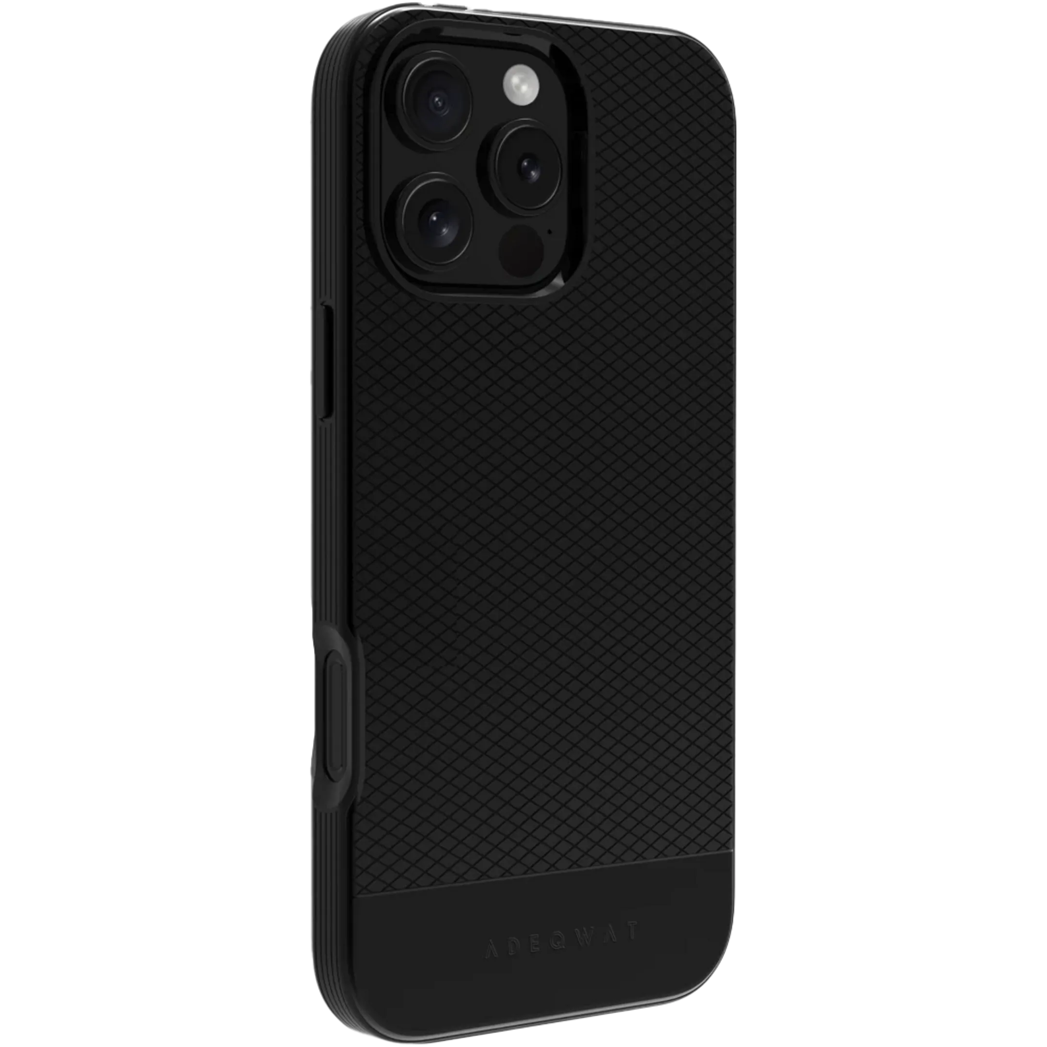 Coque en silicone pour iPhone 16 Pro Max - Noir