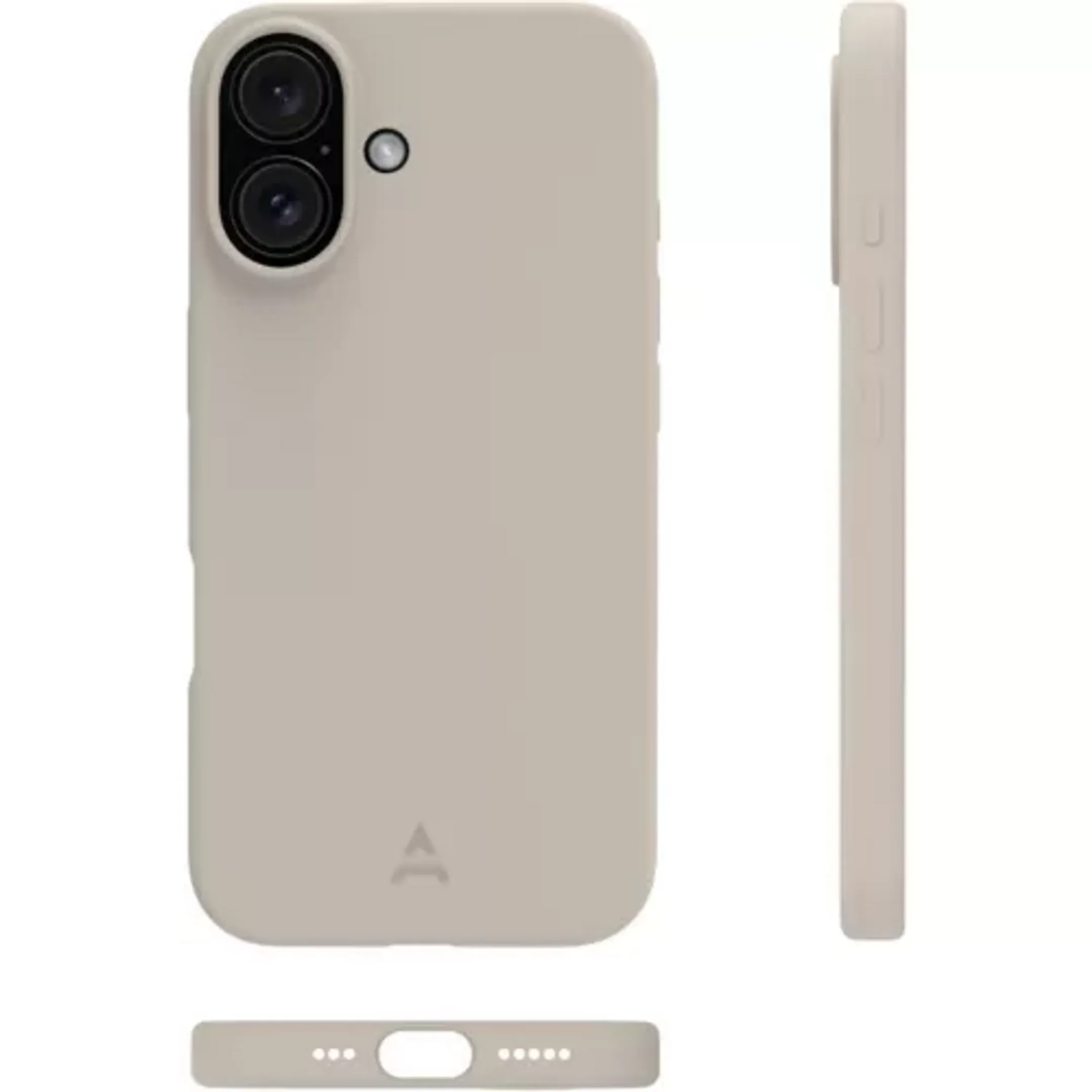 Essentiel-B Coque en silicone pour iPhone 16 Plus - Beige image