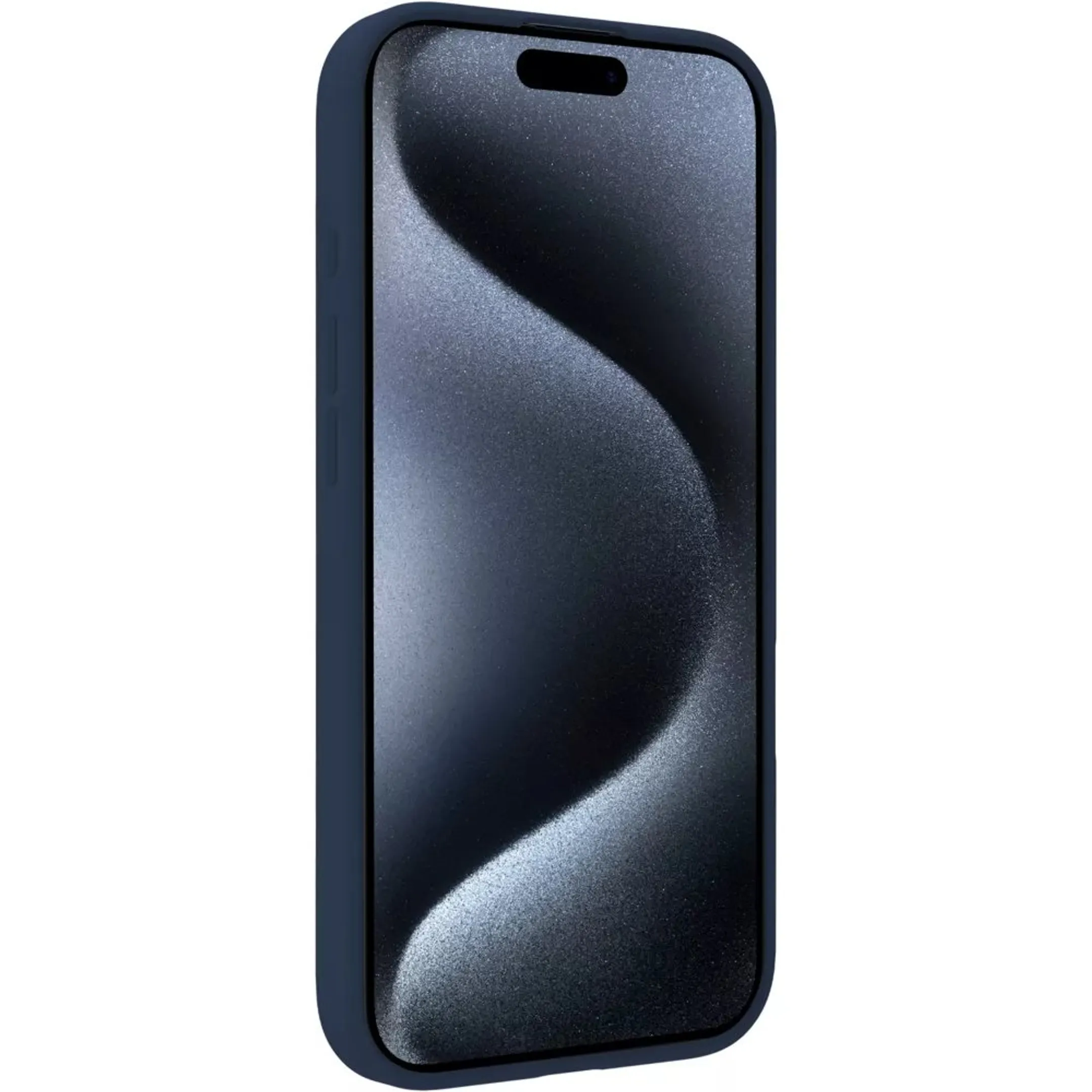 Adeqwat Coque en silicone pour iPhone 16 Pro Max - Blauw image