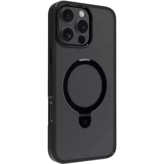 Silicone cover voor iPhone 16 Pro - Zwart