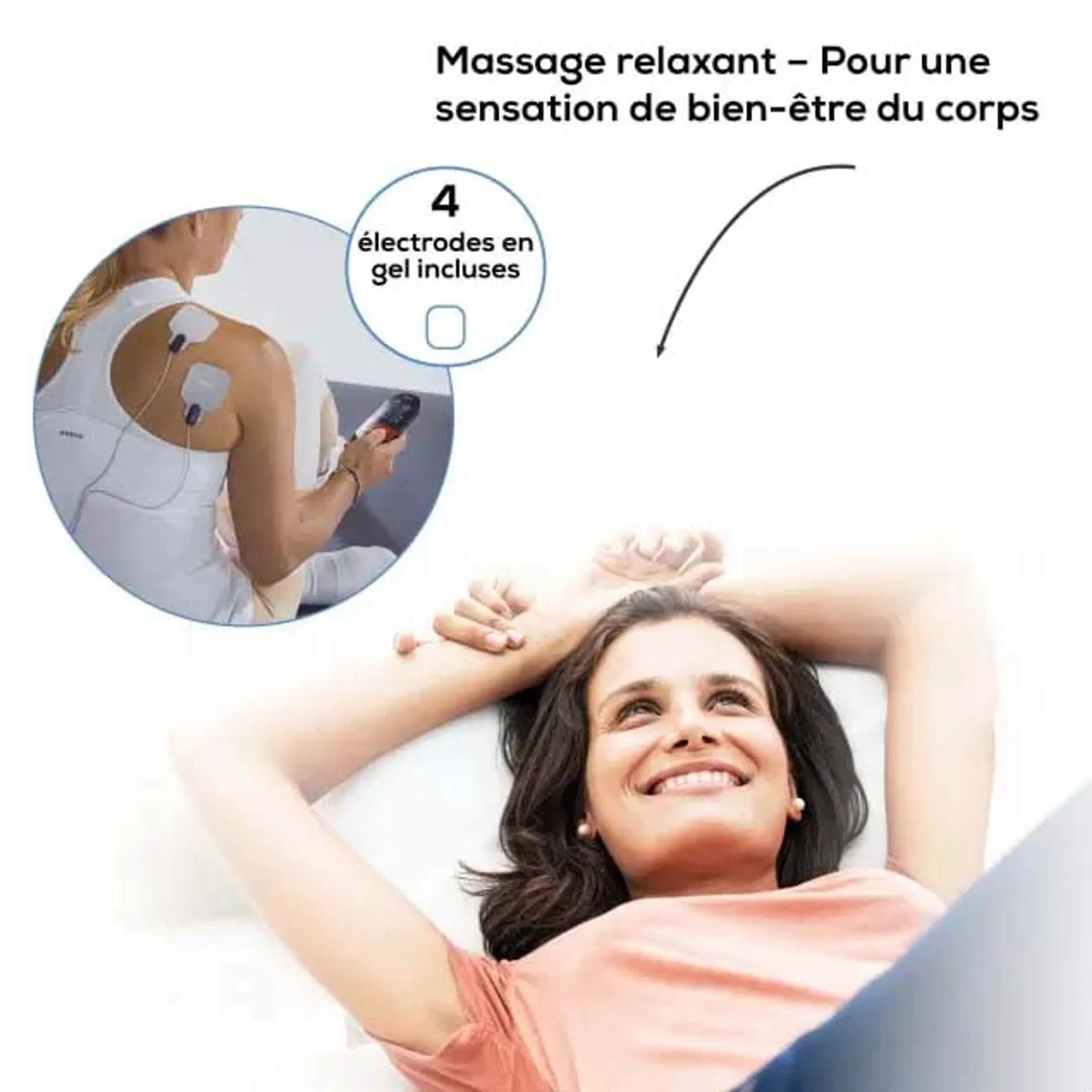 Beurer Electrostimulateur TENS/EMS numérique avec fonction de chaleur EM 59 Heat image