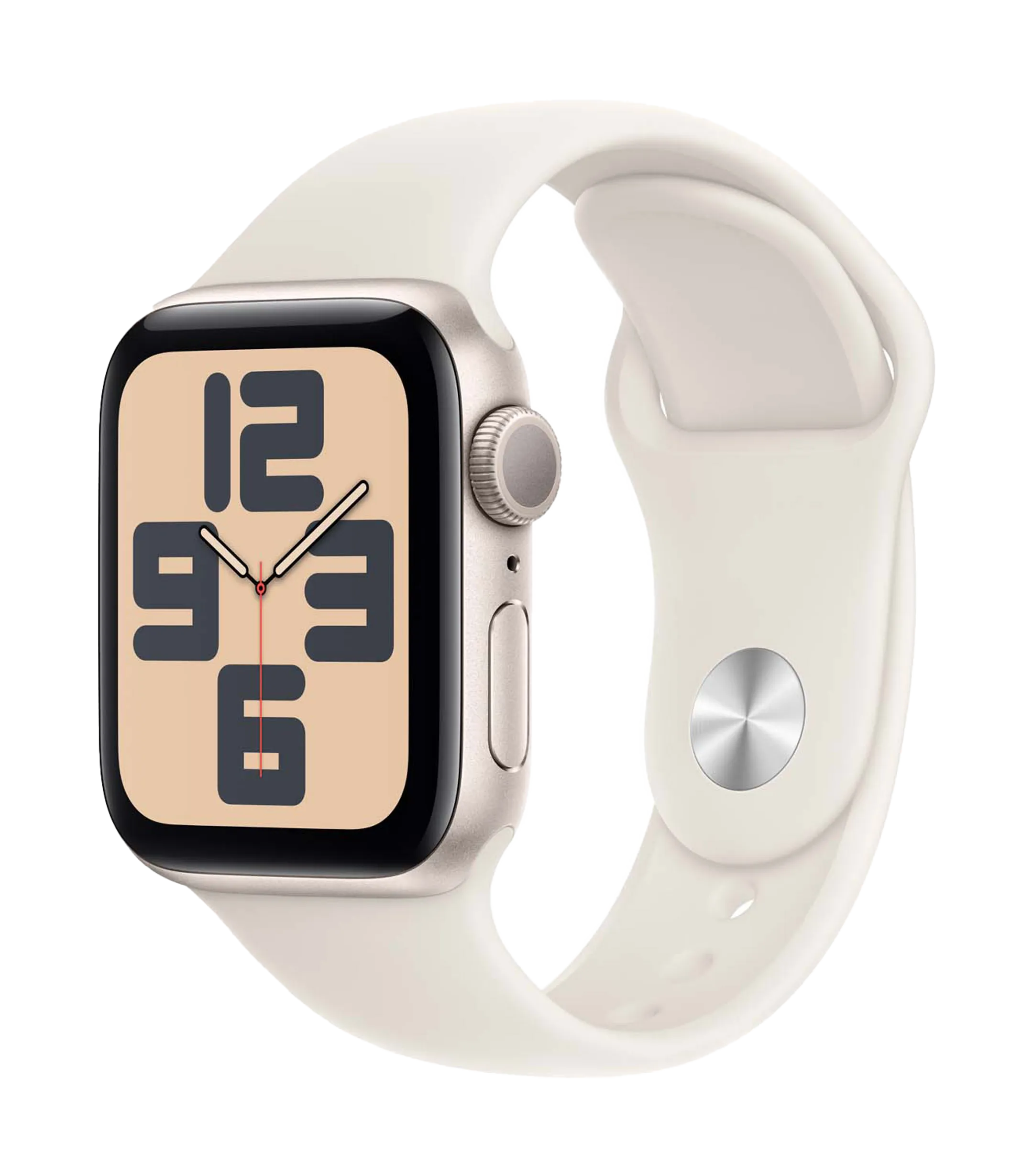 Apple Watch SE (2024) -40mm Starlight Aluminium (M/L) image