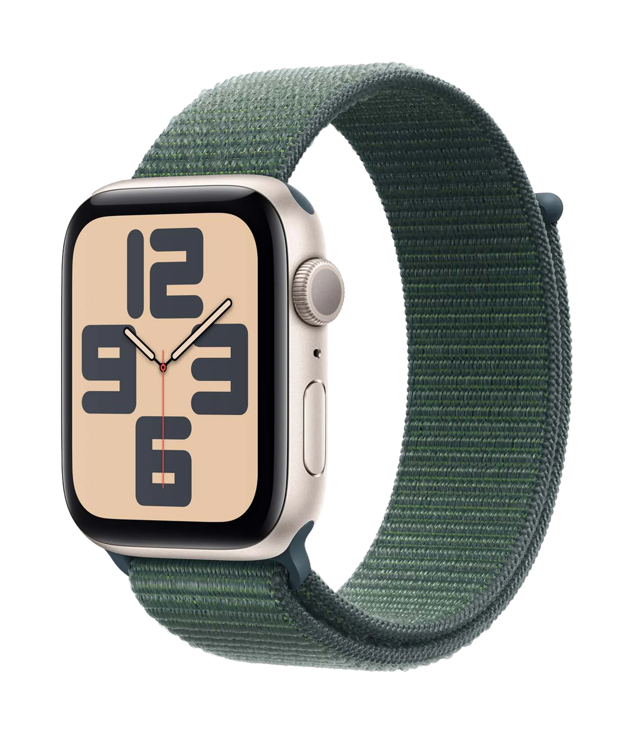 Apple Watch SE (2024) - 44mm Starlight Aluminium - Sport Loop image