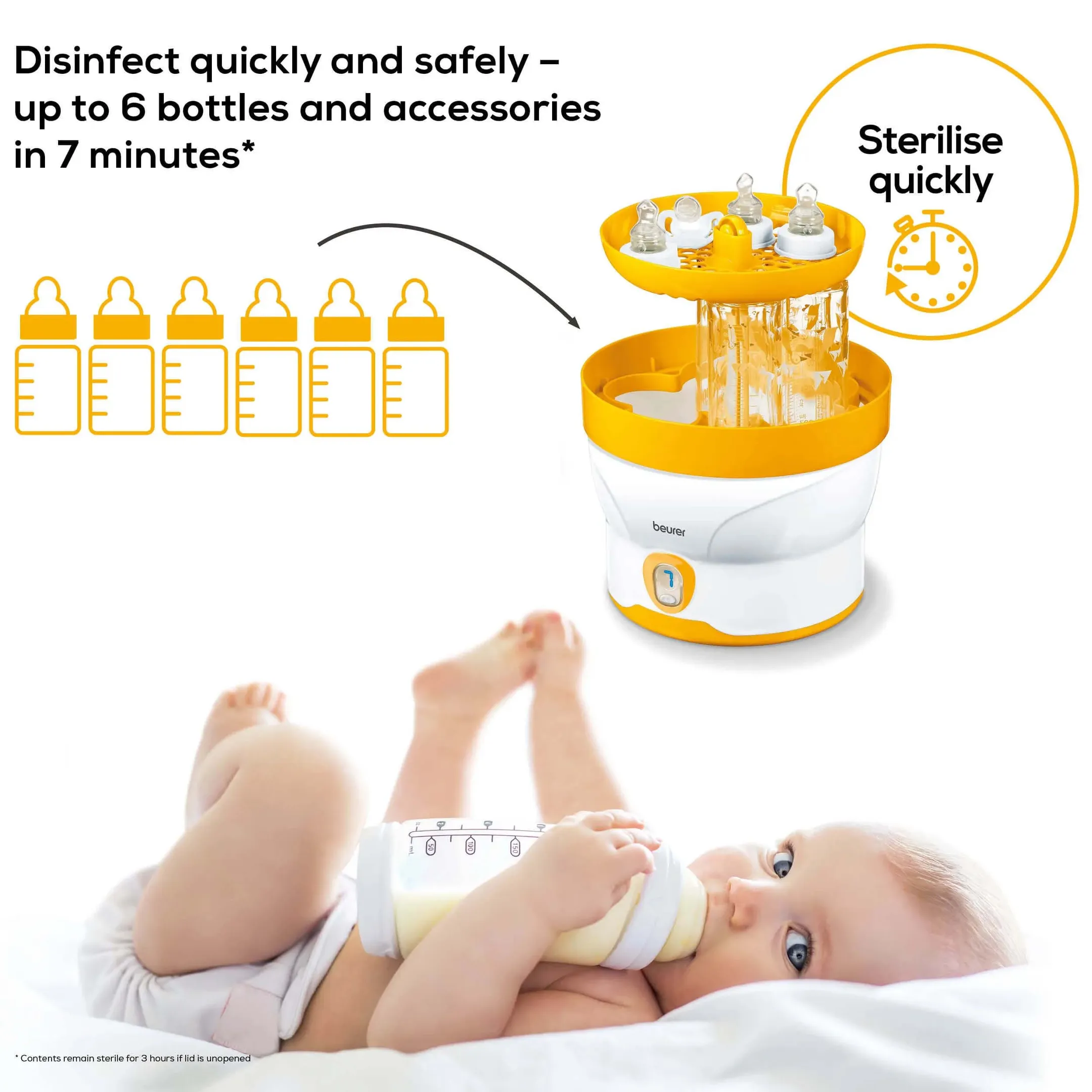 Beurer Stoomsterilisator BY 76 image