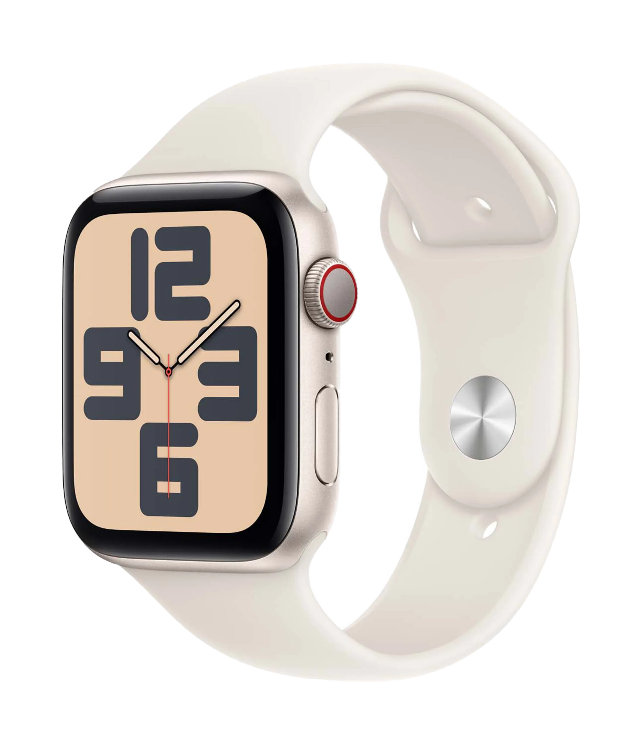 Bundle product Watch SE (2024) LTE - 44mm Starlight Aluminium (M/L)