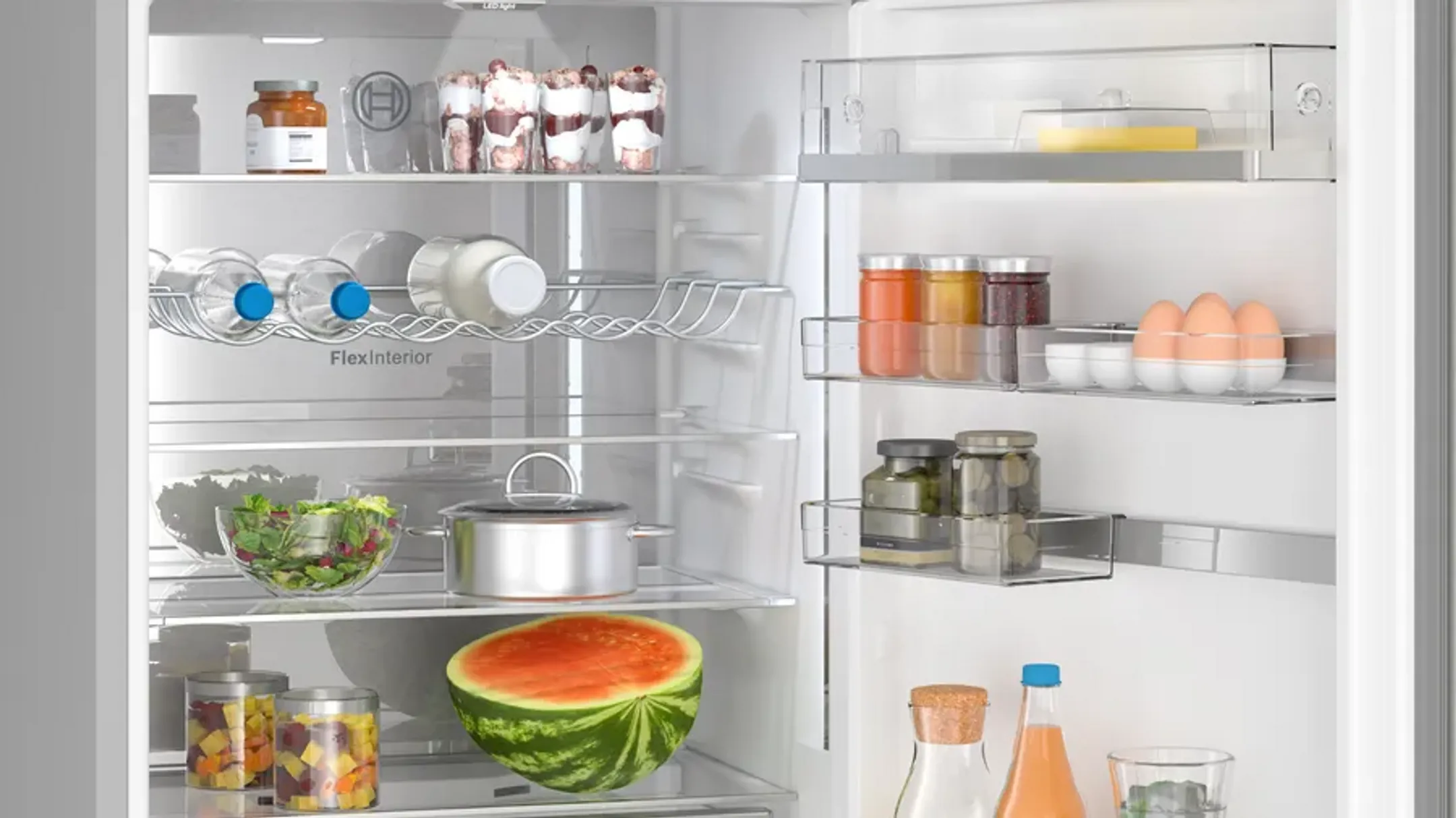 Bosch Combi frigo congélateur KGN49AIBT Serie 6 Total No-frost 203 cm image