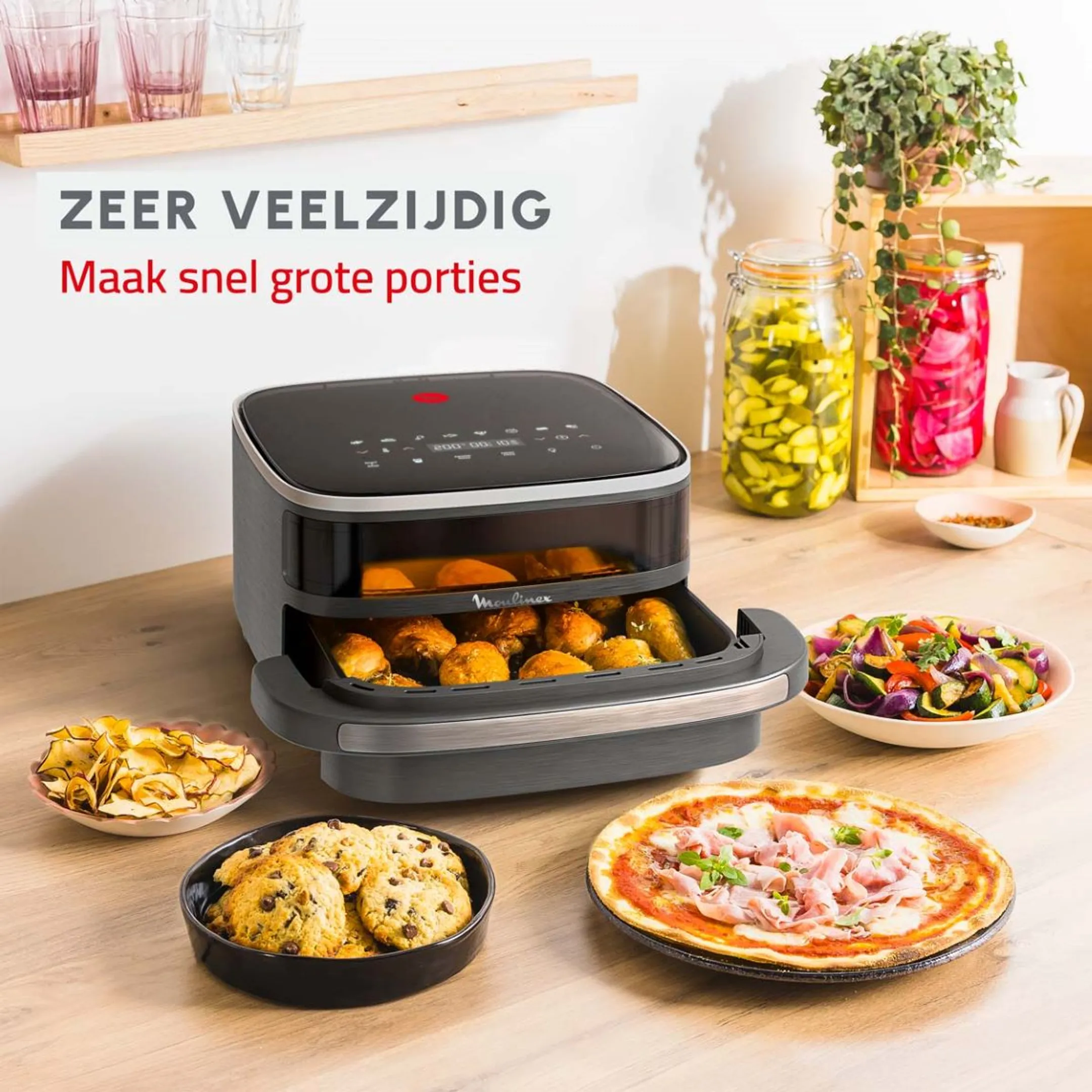 Moulinex Airfryer Easy Fry XL Surface AL402HFO image