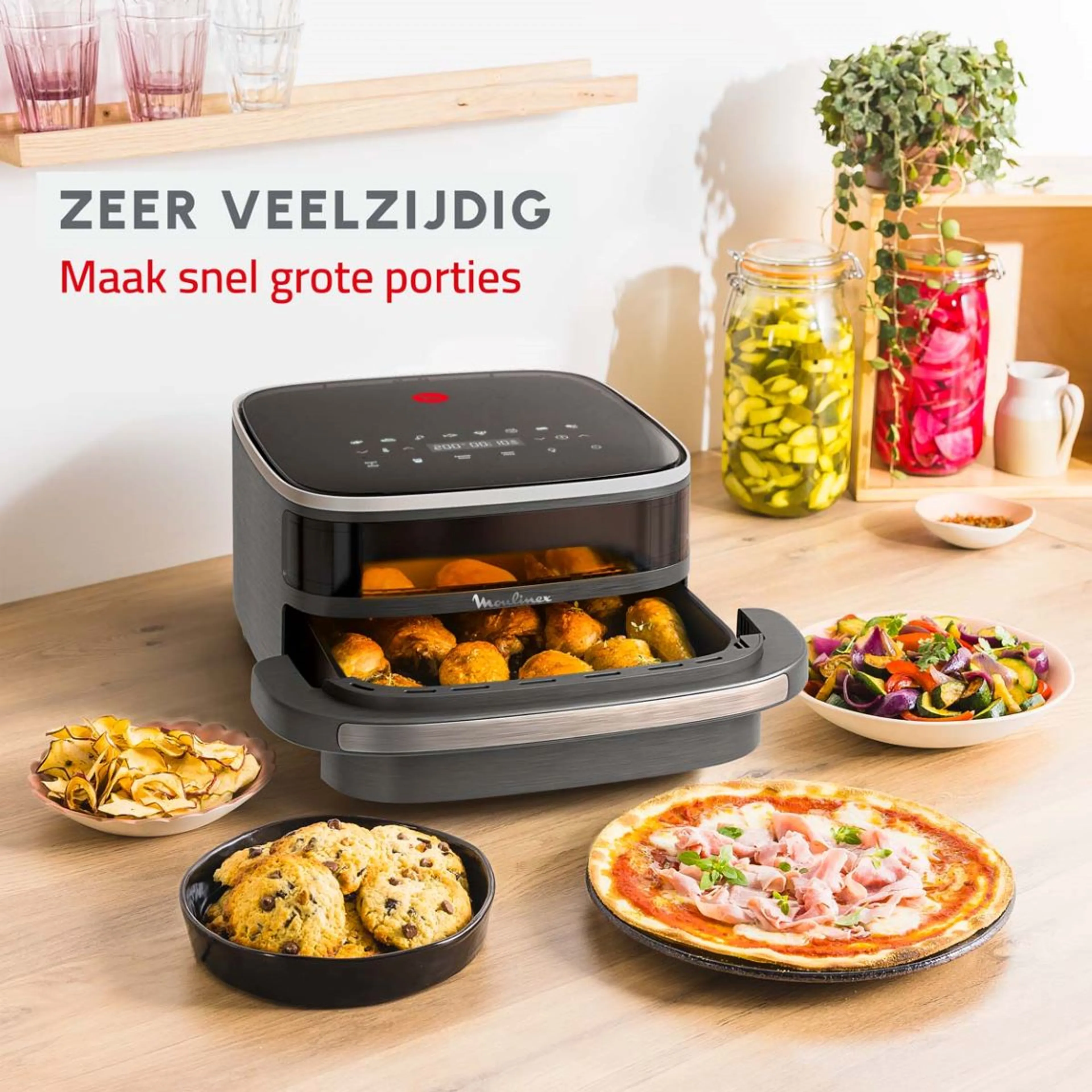 Moulinex Airfryer Easy Fry XL Surface AL402HFO image