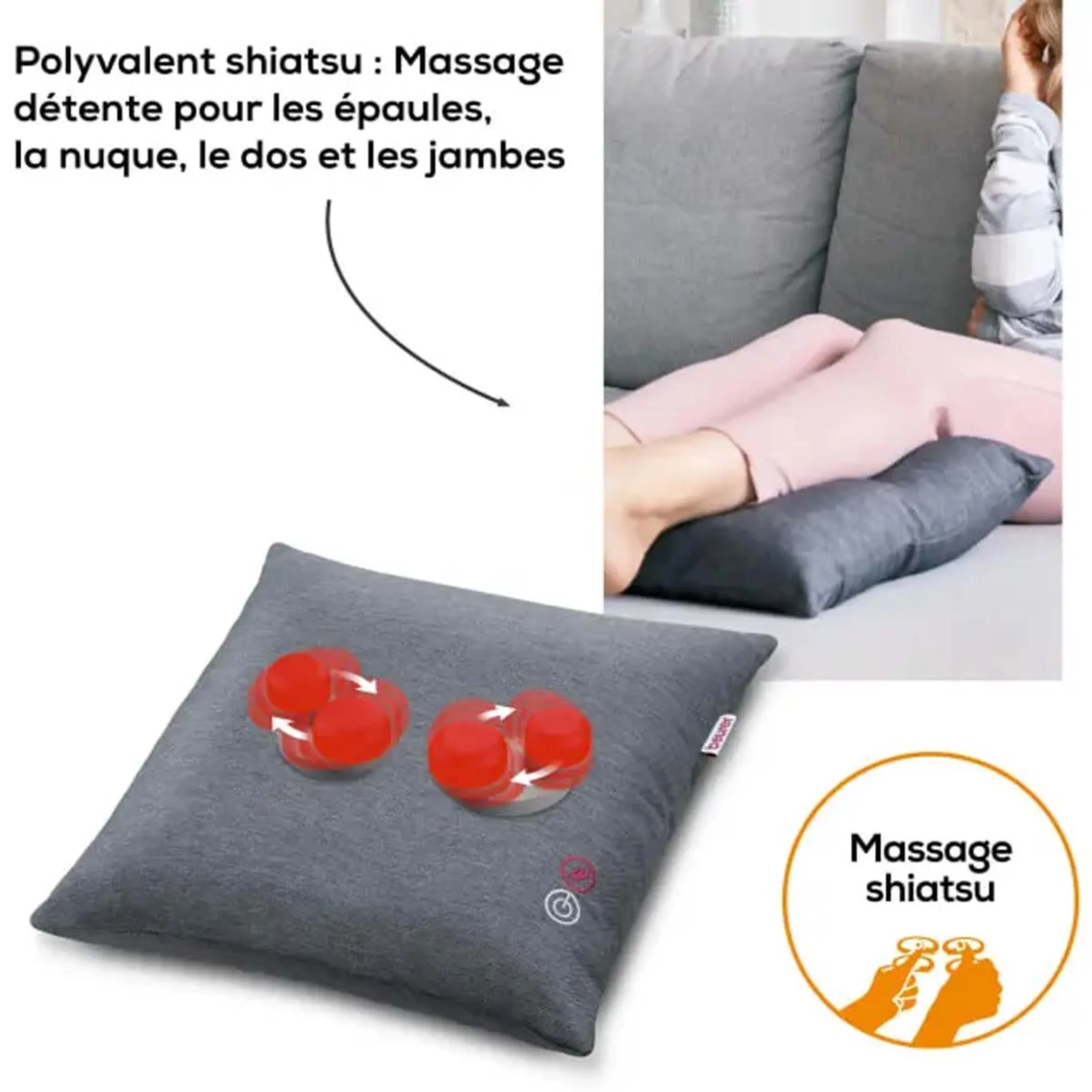 Beurer Coussin de massage shiatsu MG 135 image