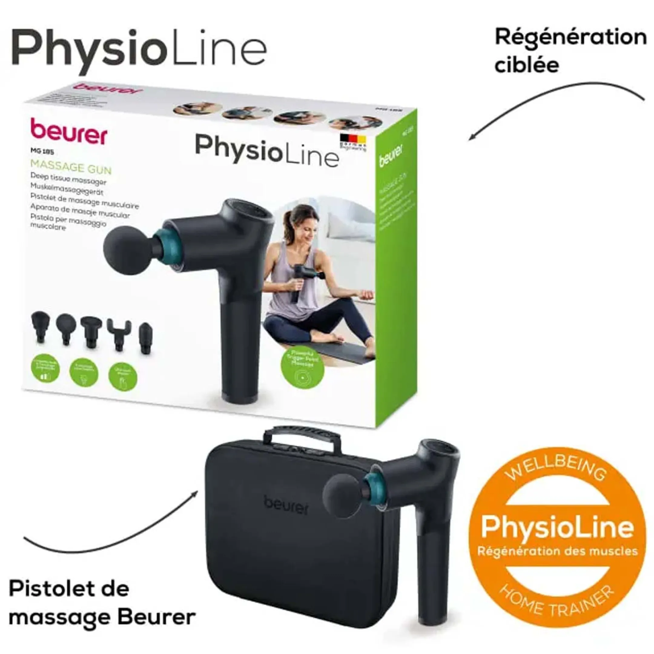 Beurer Pistolet de massage MG 185  image