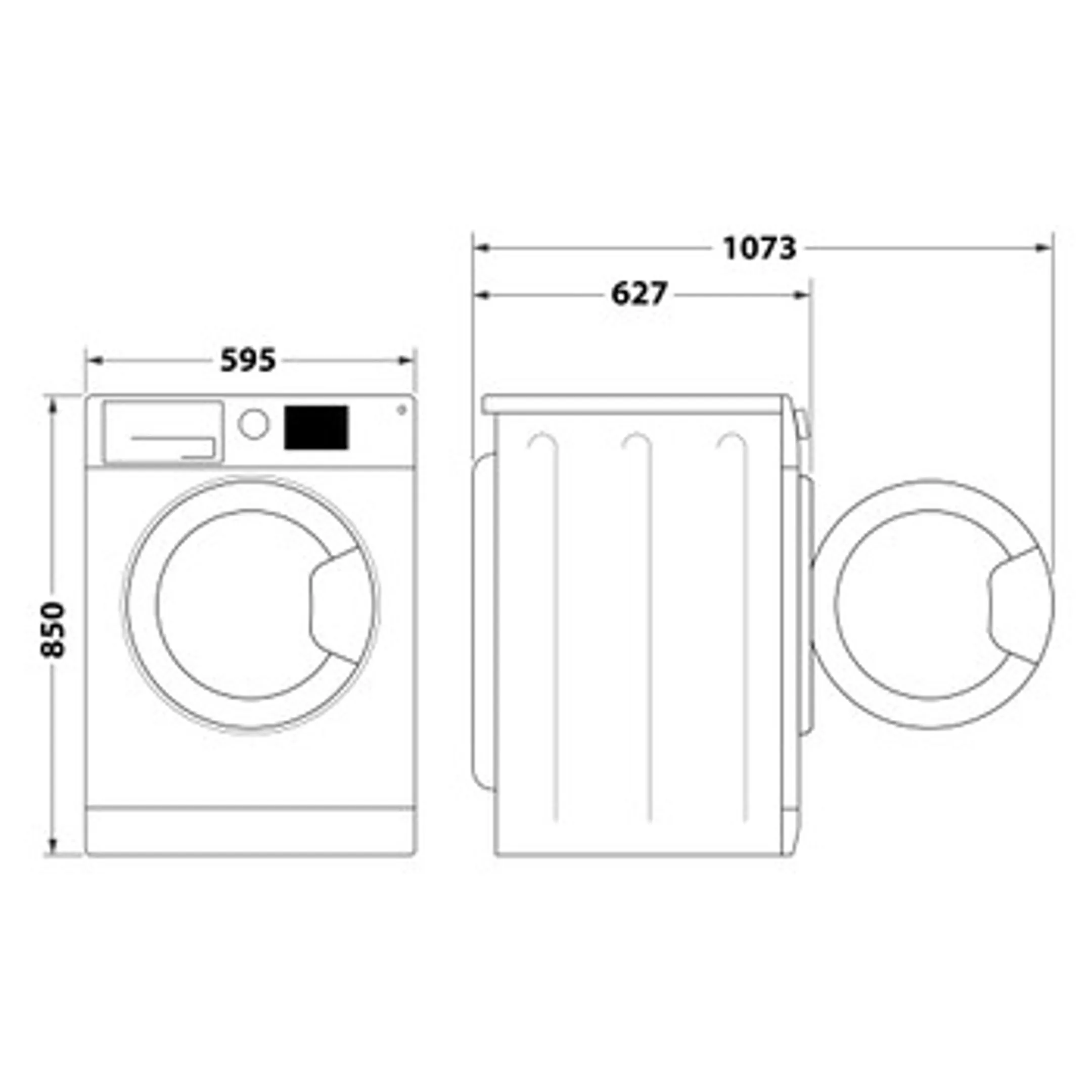 Machine à laver FFB 8469E WV BE