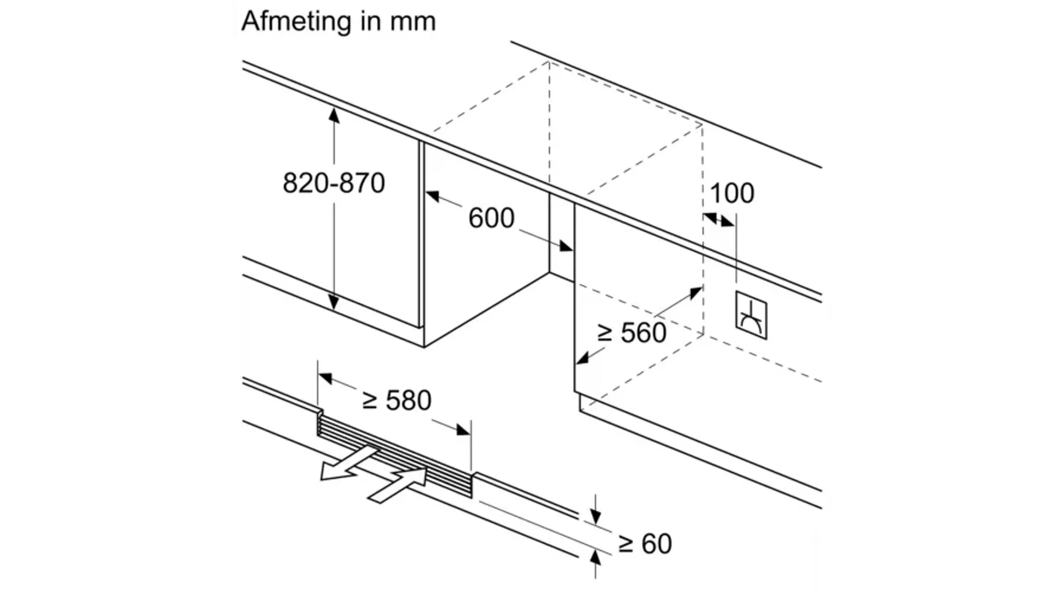 Siemens Inbouw wijnkoelkast KU21WAHG0 image