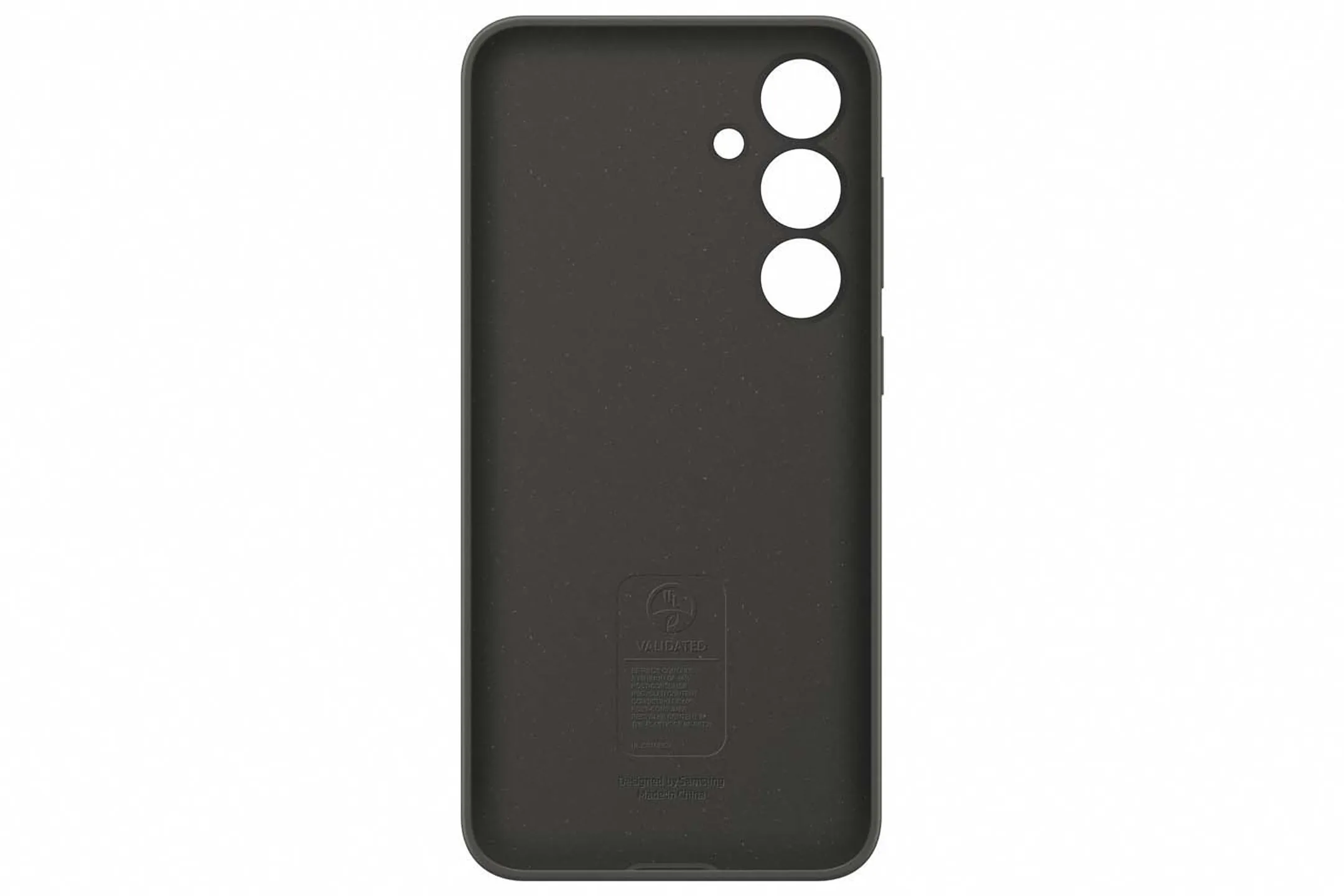 Coque en silicone pour Galaxy S24 FE - Noir