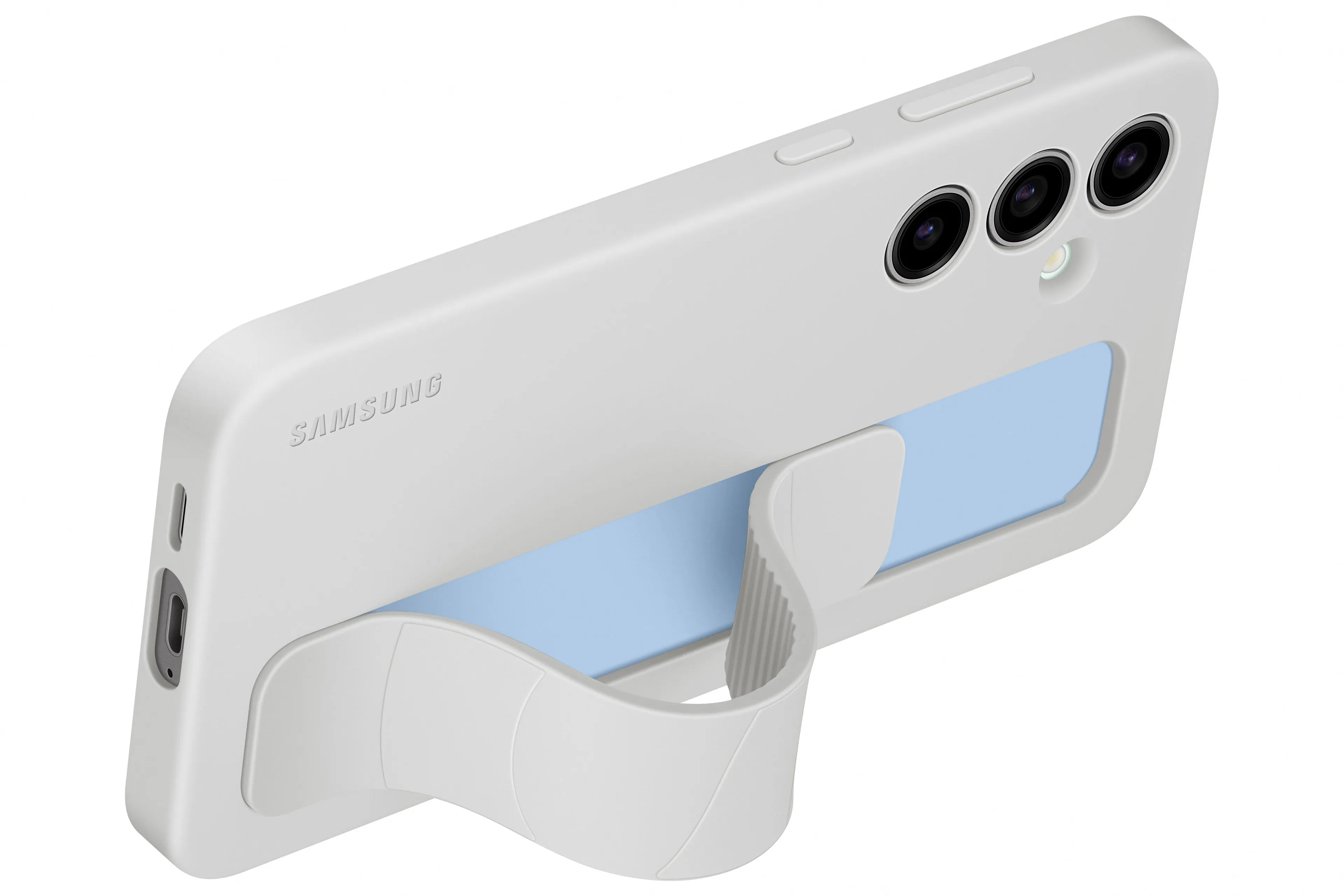 Samsung Standing Grip case voor Galaxy S24 FE - Grijs image