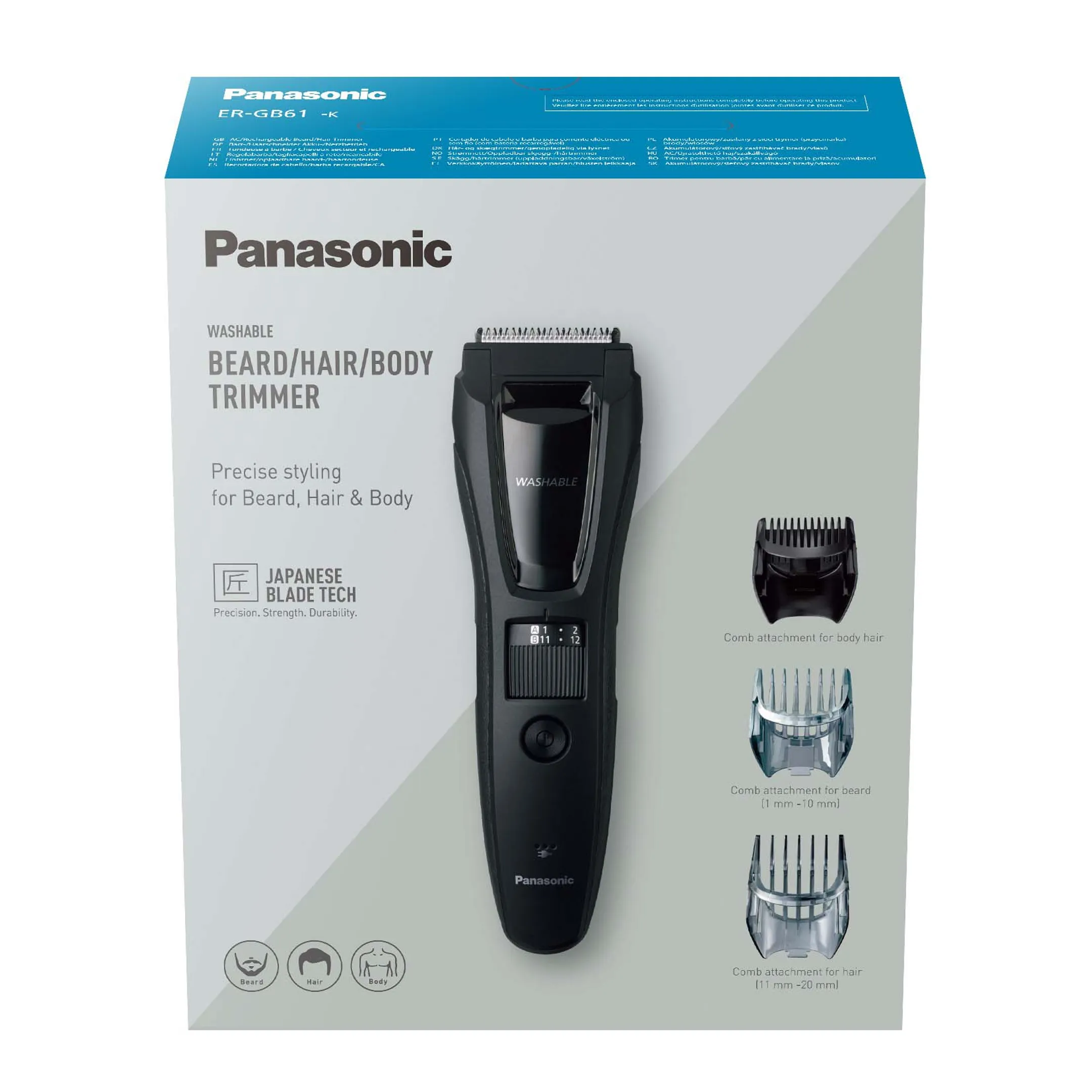 Panasonic Tondeuse Multigroom ER-GB61-K503 image