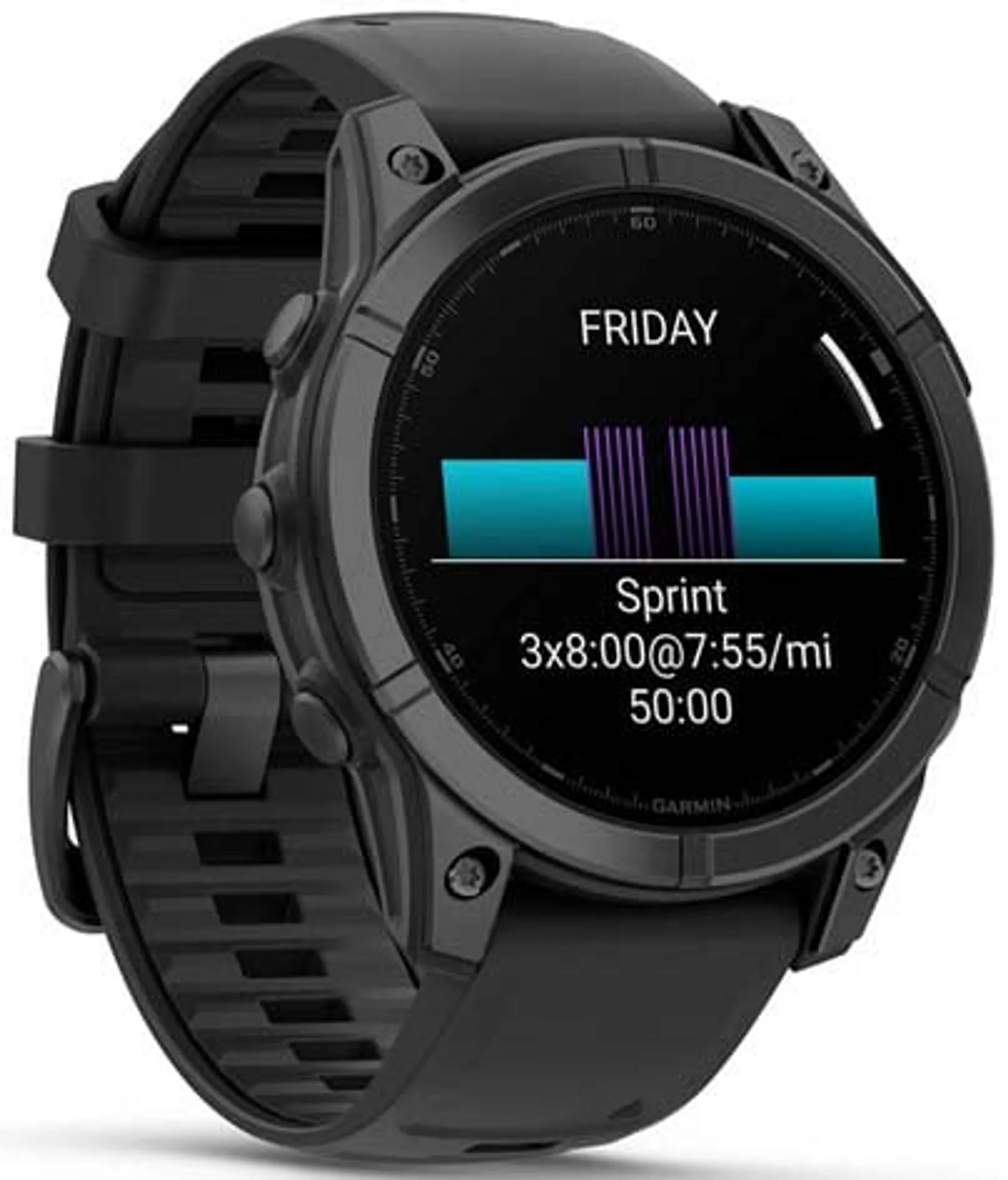 Garmin Fenix E Smartwatch - 47mm - Zwart image