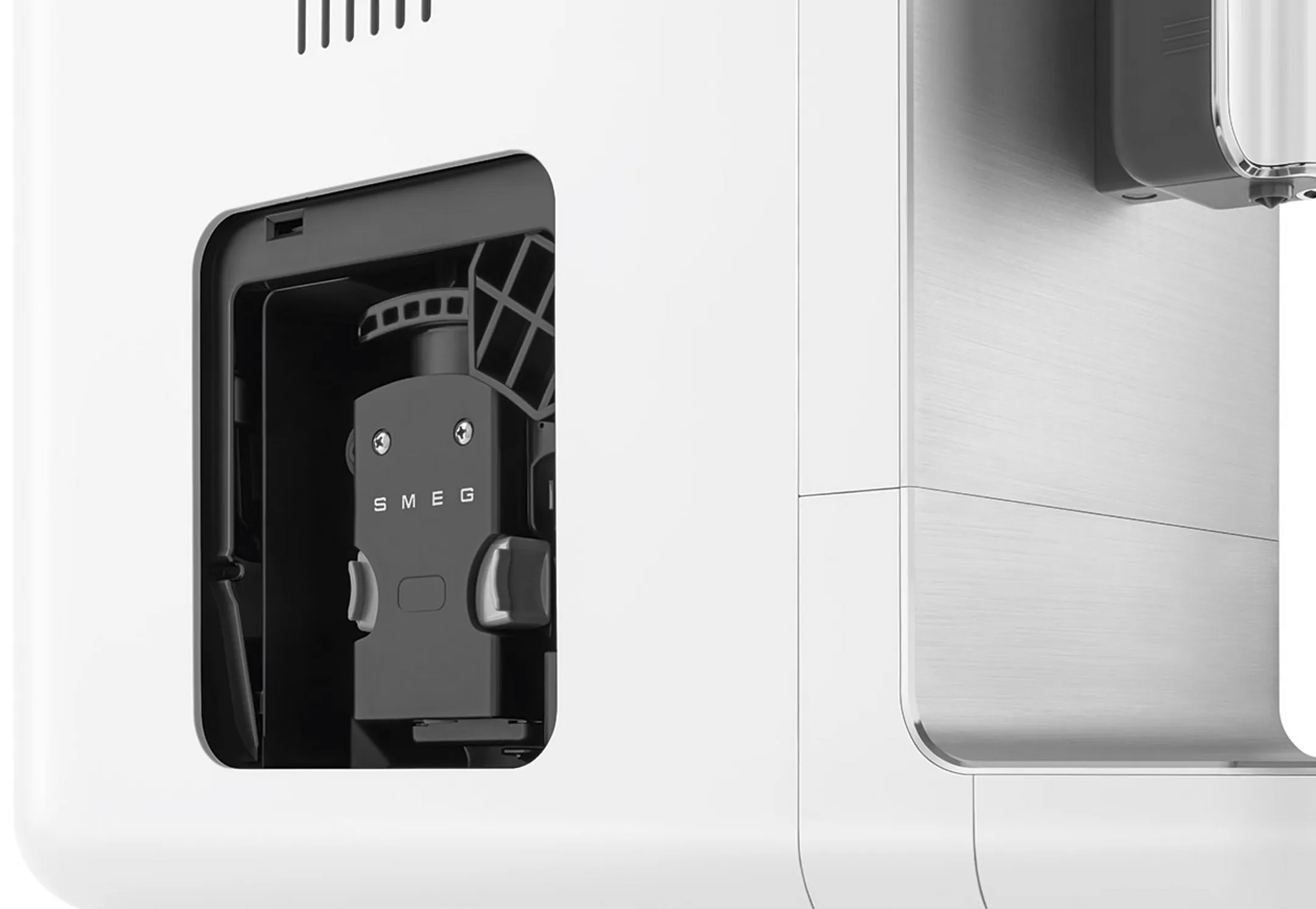 Smeg Volautomatische Espressomachine BCC12WHMEU - Wit image