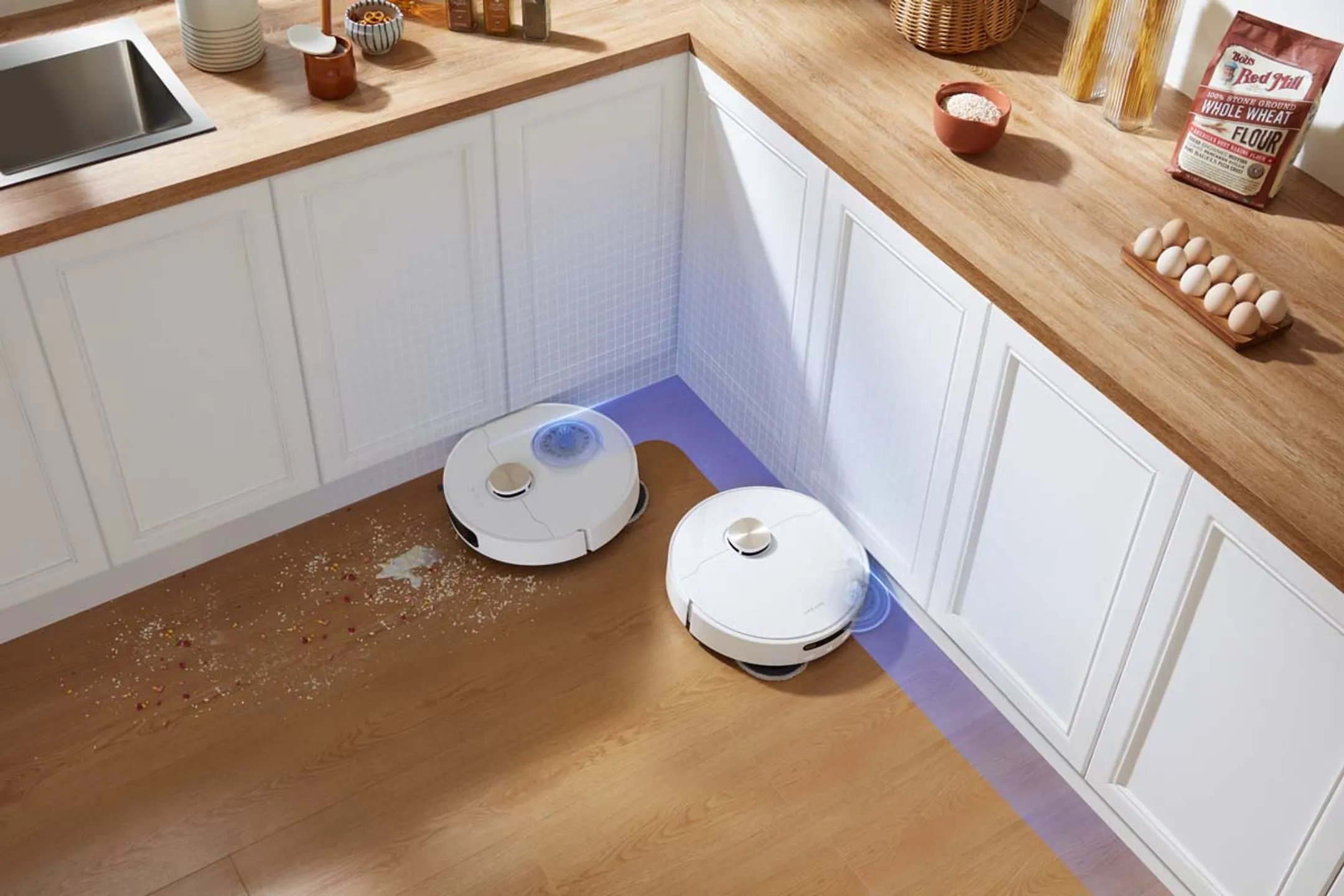 Robotstofzuiger 2 in 1 L10S Pro Ultra Heat
