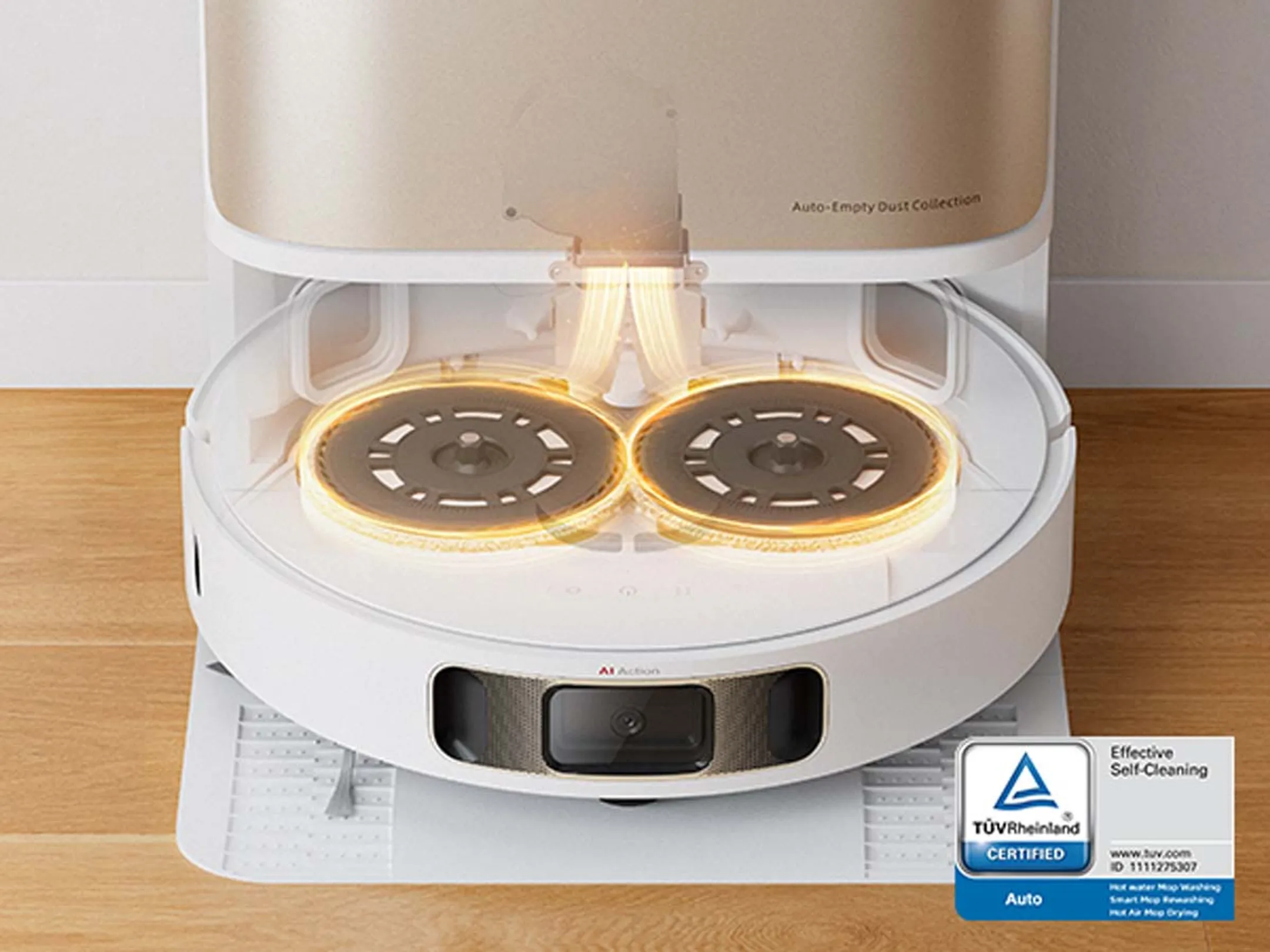 Robotstofzuiger 2 in 1 L10S Pro Ultra Heat
