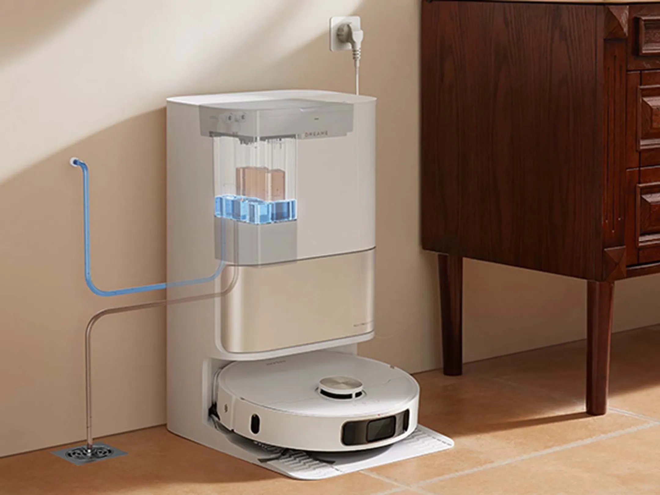 Robotstofzuiger 2 in 1 L10S Pro Ultra Heat